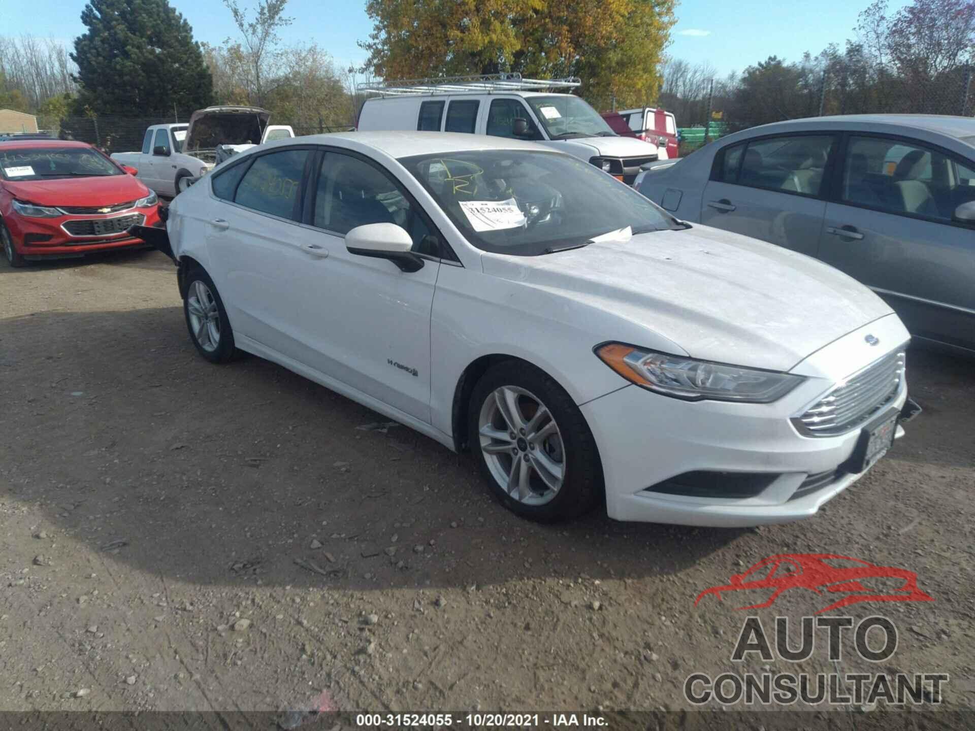 FORD FUSION HYBRID 2018 - 3FA6P0LU3JR221801