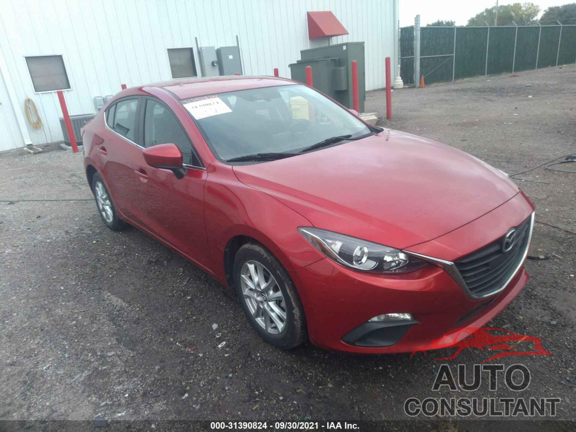 MAZDA MAZDA3 2016 - JM1BM1U78G1294603