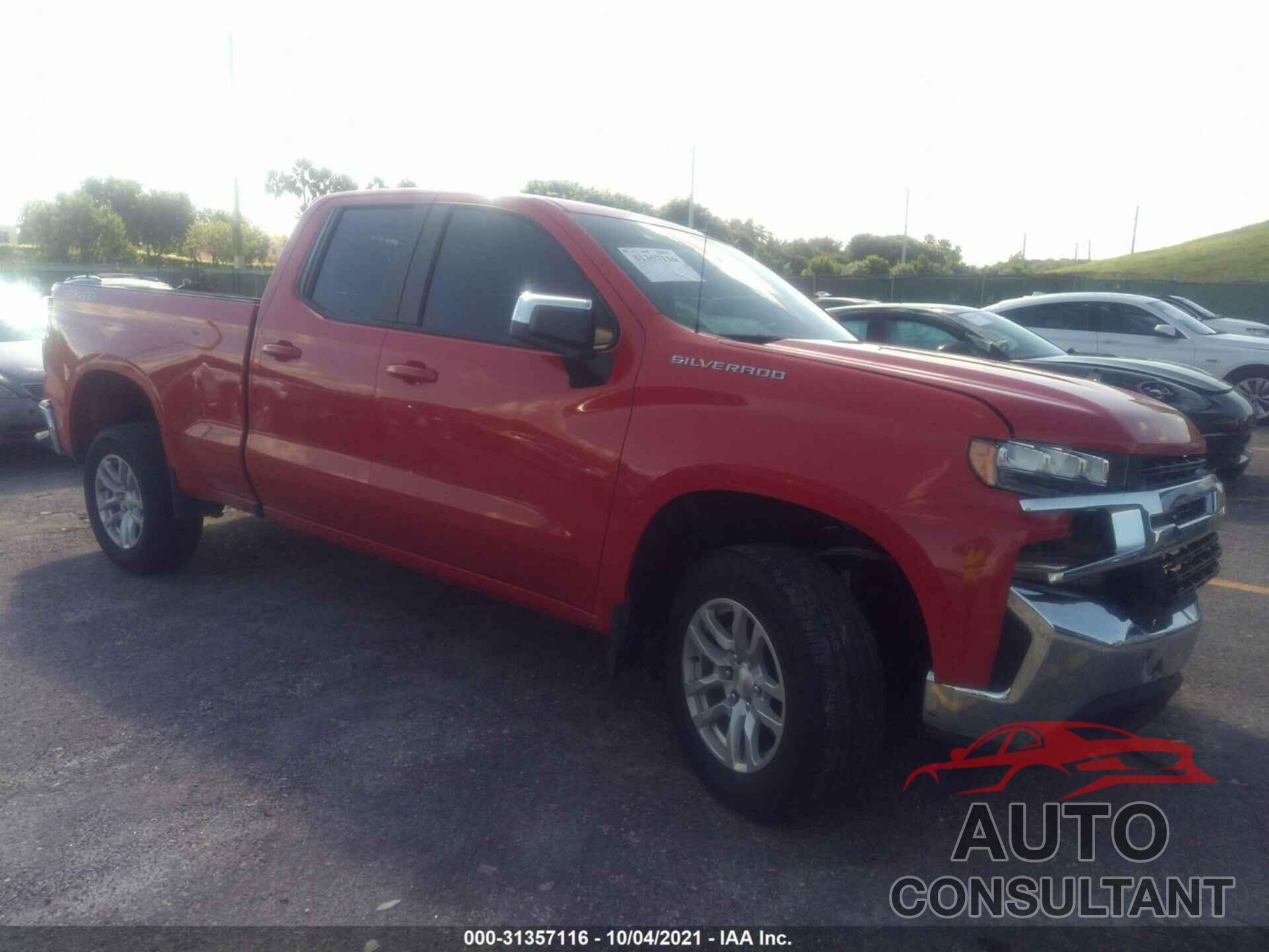 CHEVROLET SILVERADO 1500 2020 - 1GCRYDED1LZ173545