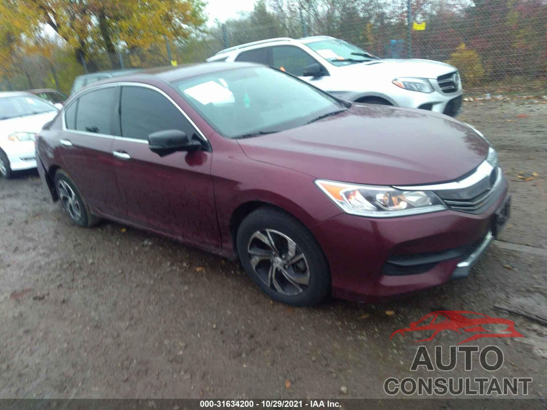 HONDA ACCORD SEDAN 2016 - 1HGCR2F37GA239048