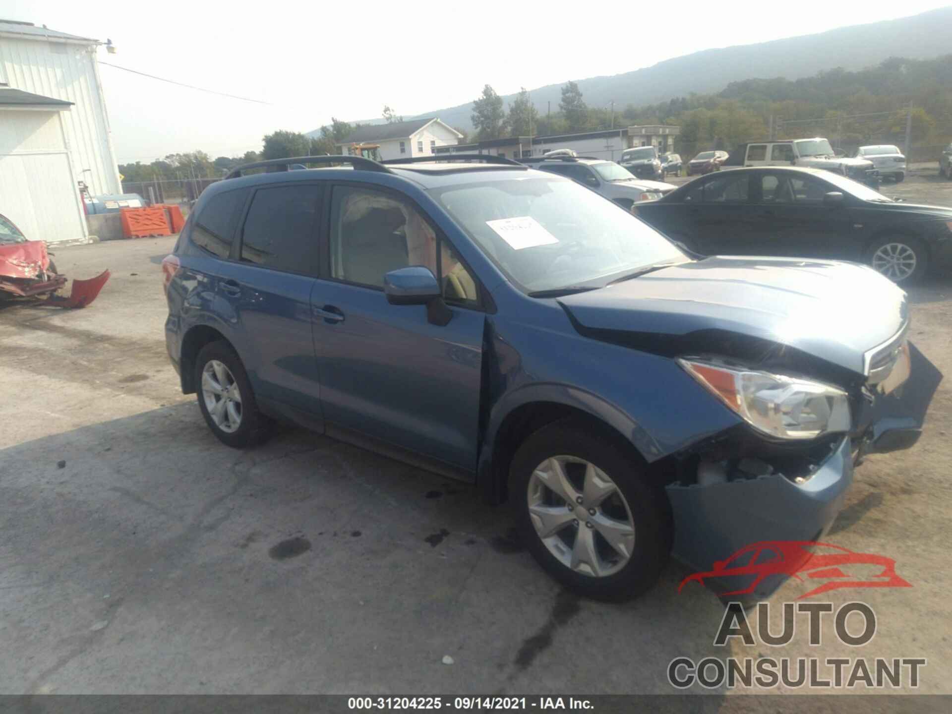 SUBARU FORESTER 2016 - JF2SJADC8GH502218