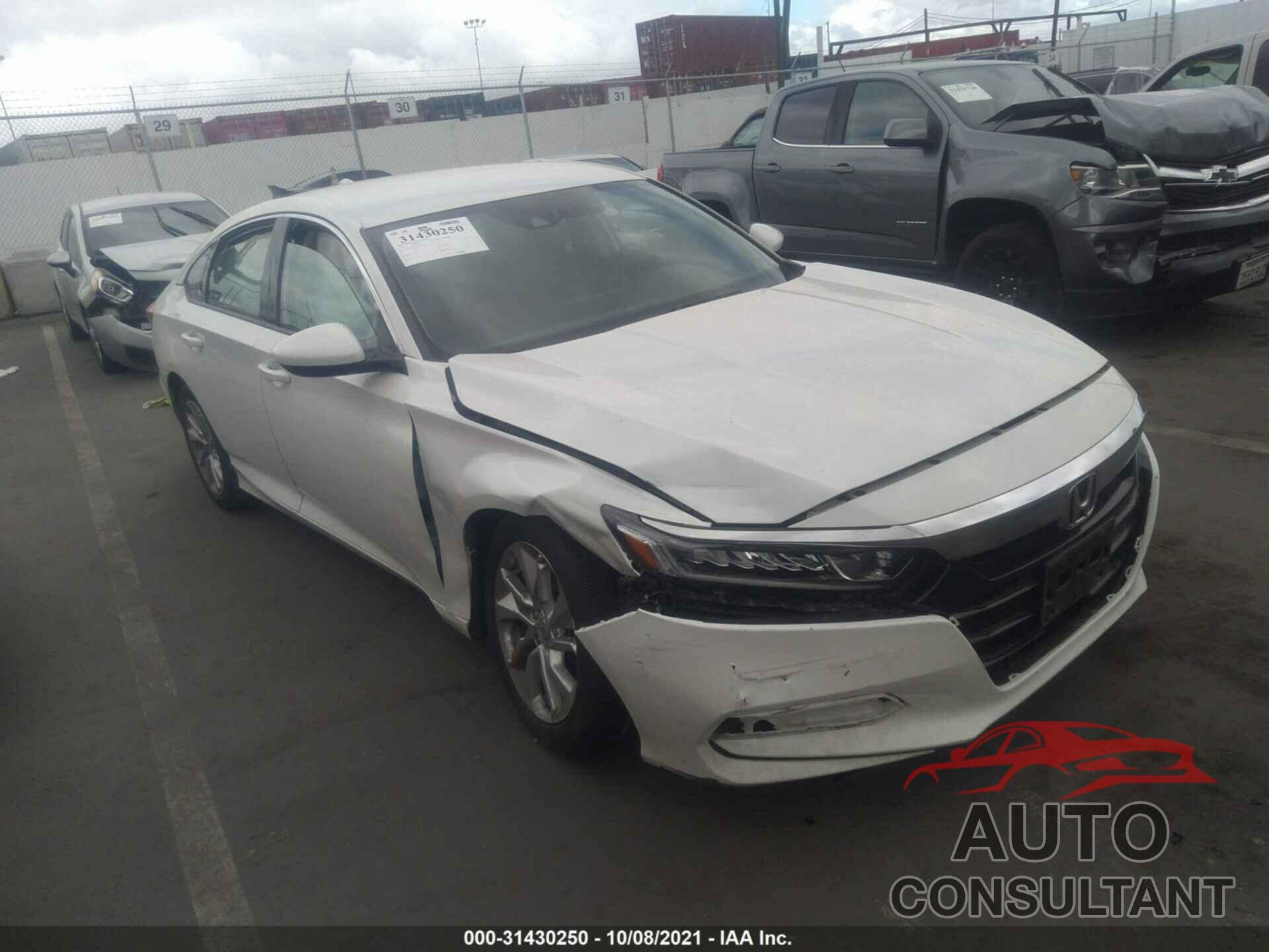 HONDA ACCORD SEDAN 2018 - 1HGCV1F12JA263205