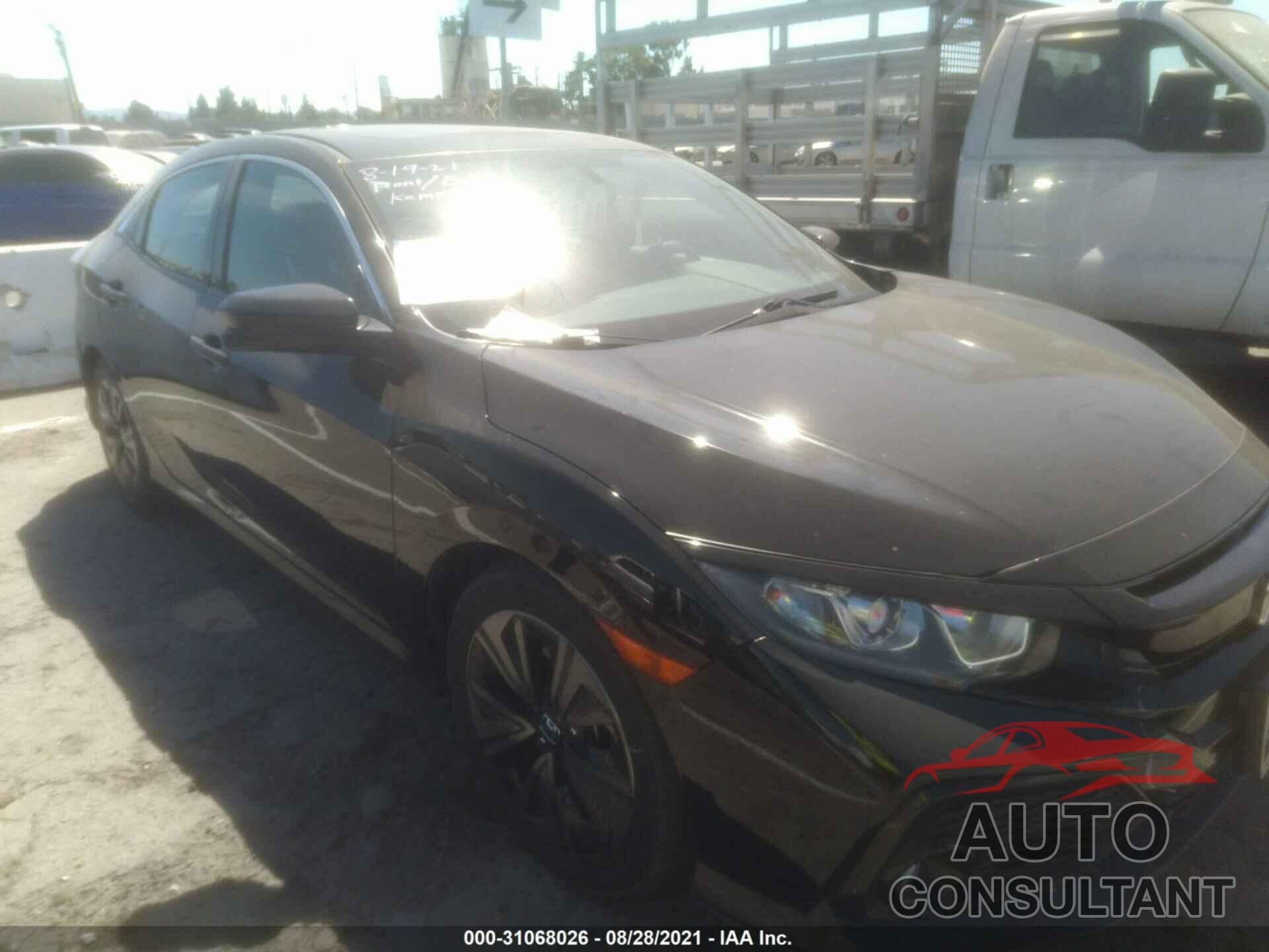 HONDA CIVIC HATCHBACK 2017 - SHHFK7H51HU429785
