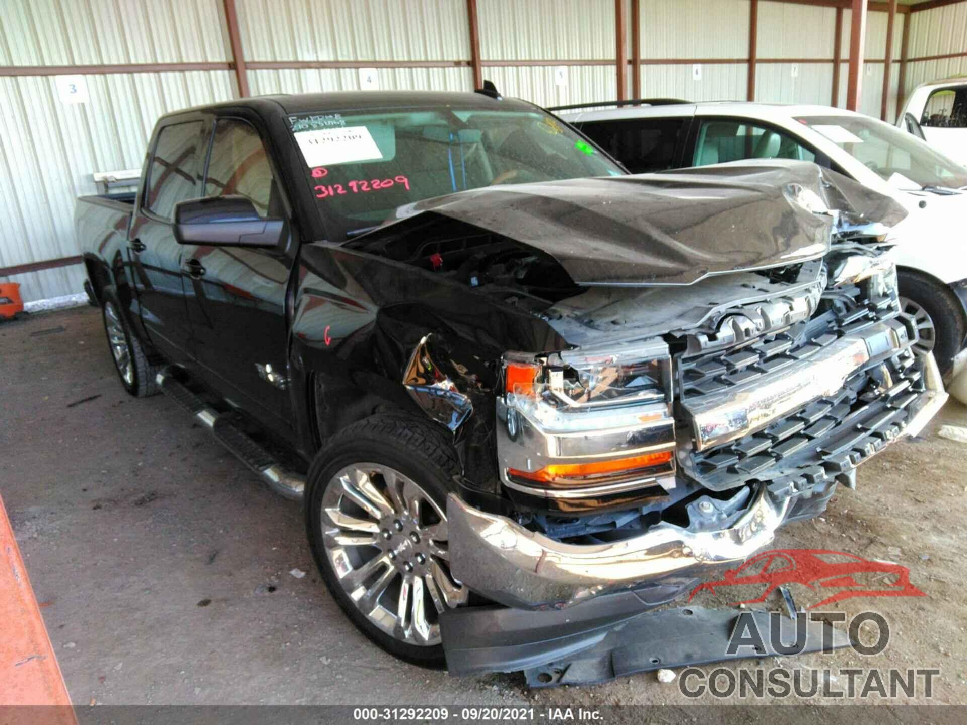 CHEVROLET SILVERADO 1500 2017 - 3GCPCREH5HG147169