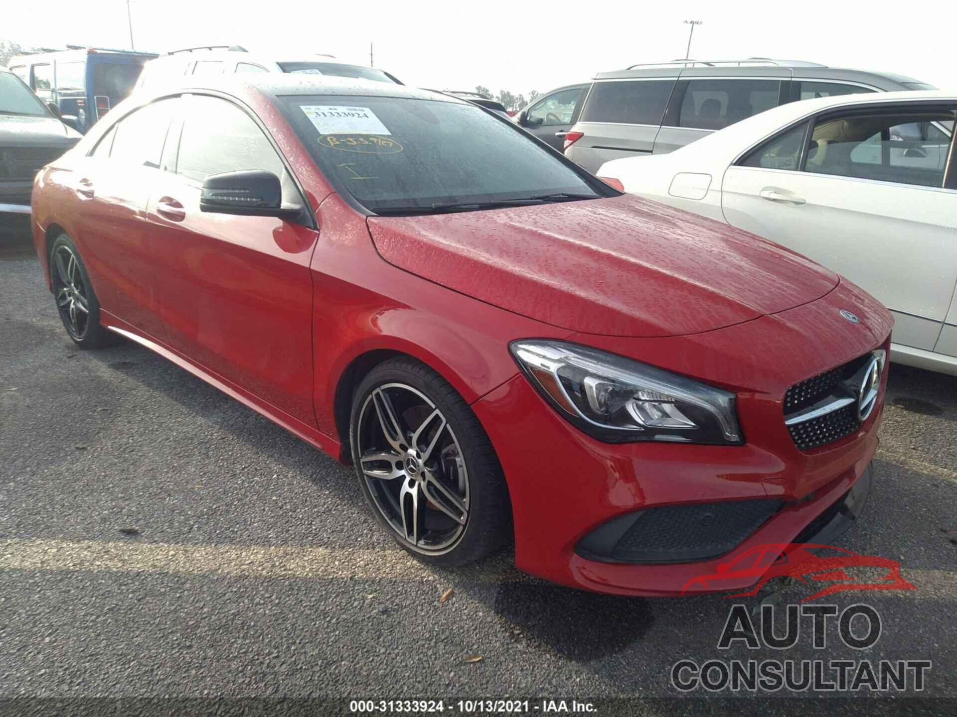 MERCEDES-BENZ CLA 2019 - WDDSJ4EB9KN698840