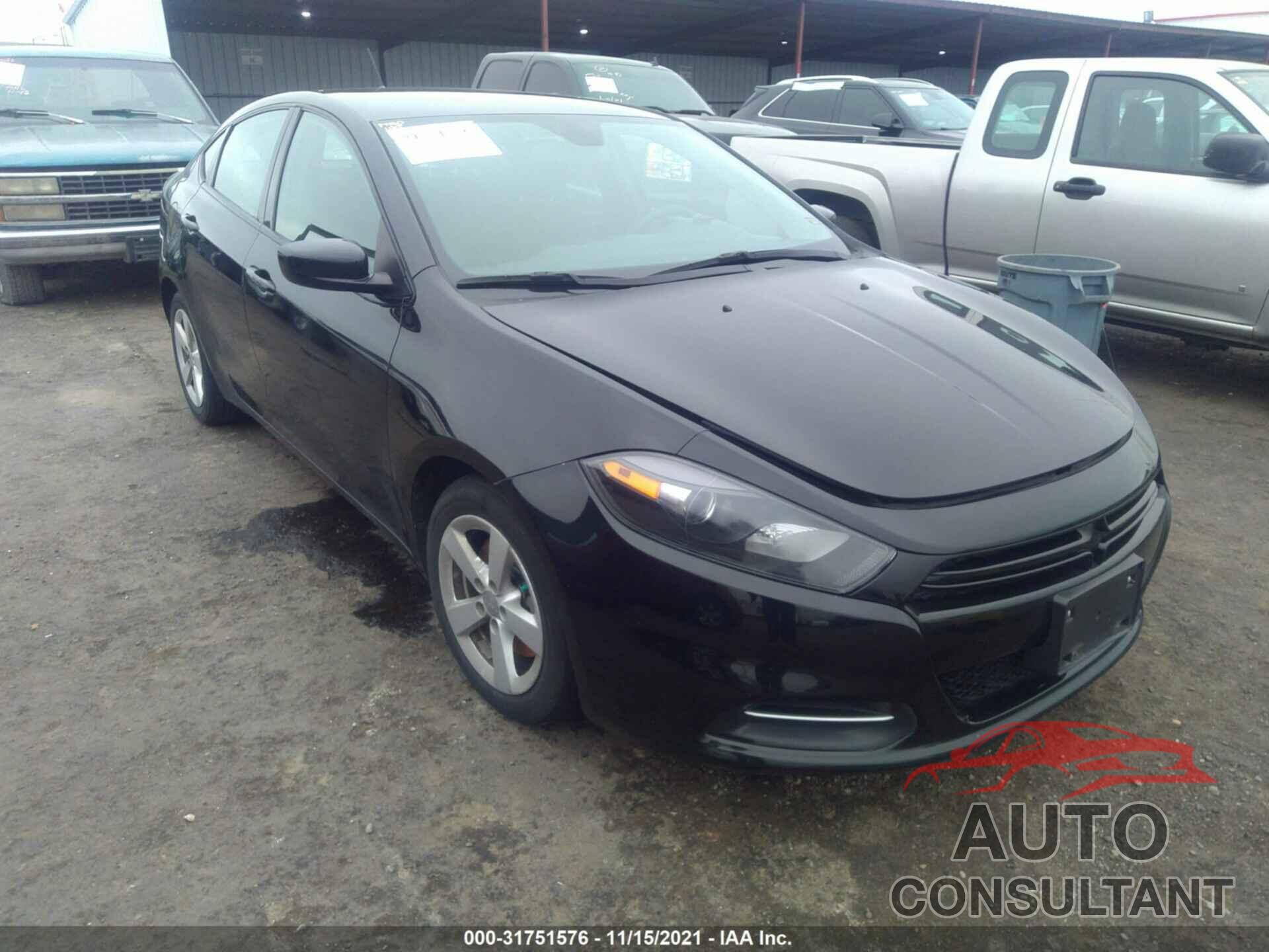 DODGE DART 2016 - 1C3CDFBB8GD577398