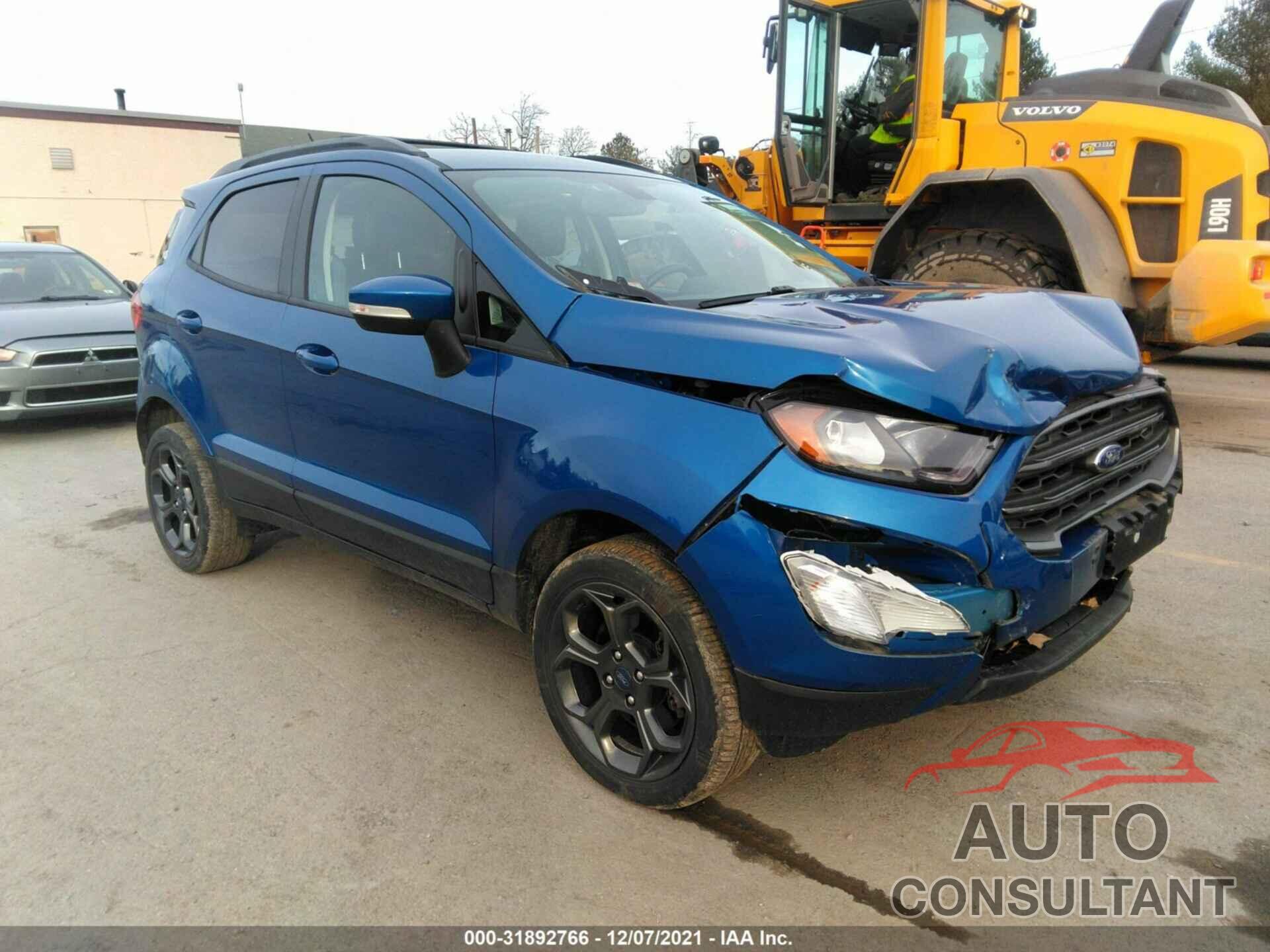 FORD ECOSPORT 2018 - MAJ6P1CL3JC161773