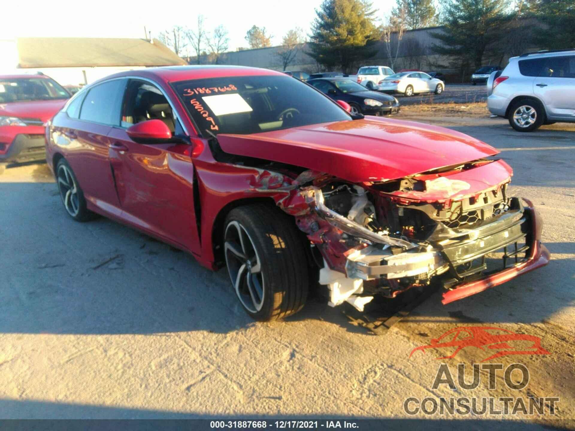 HONDA ACCORD SEDAN 2018 - 1HGCV2F39JA026606