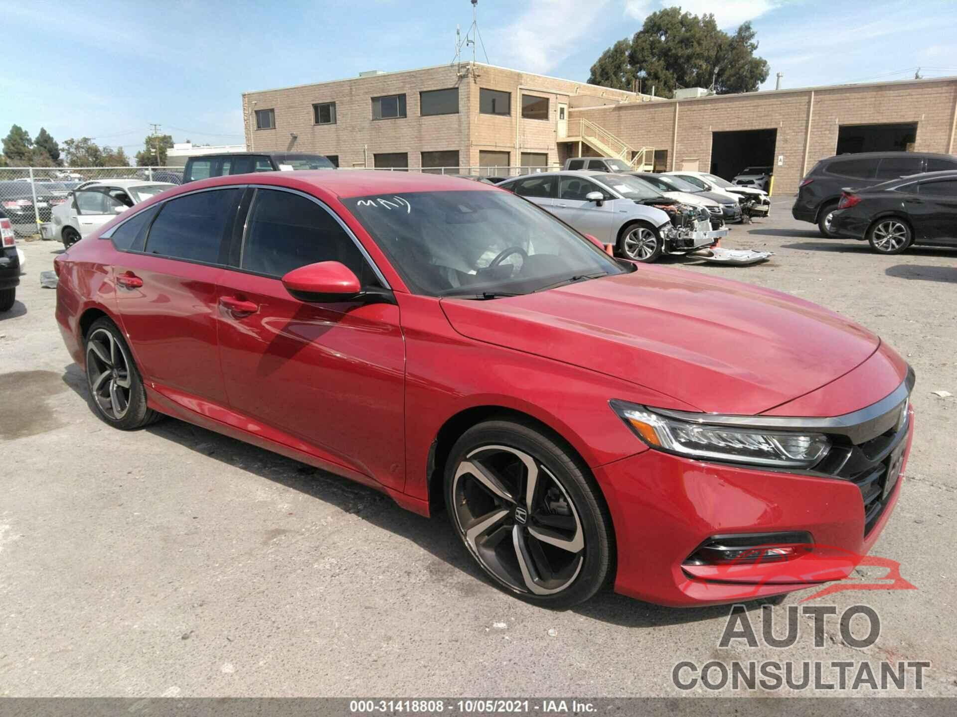 HONDA ACCORD SEDAN 2018 - 1HGCV1F30JA236201