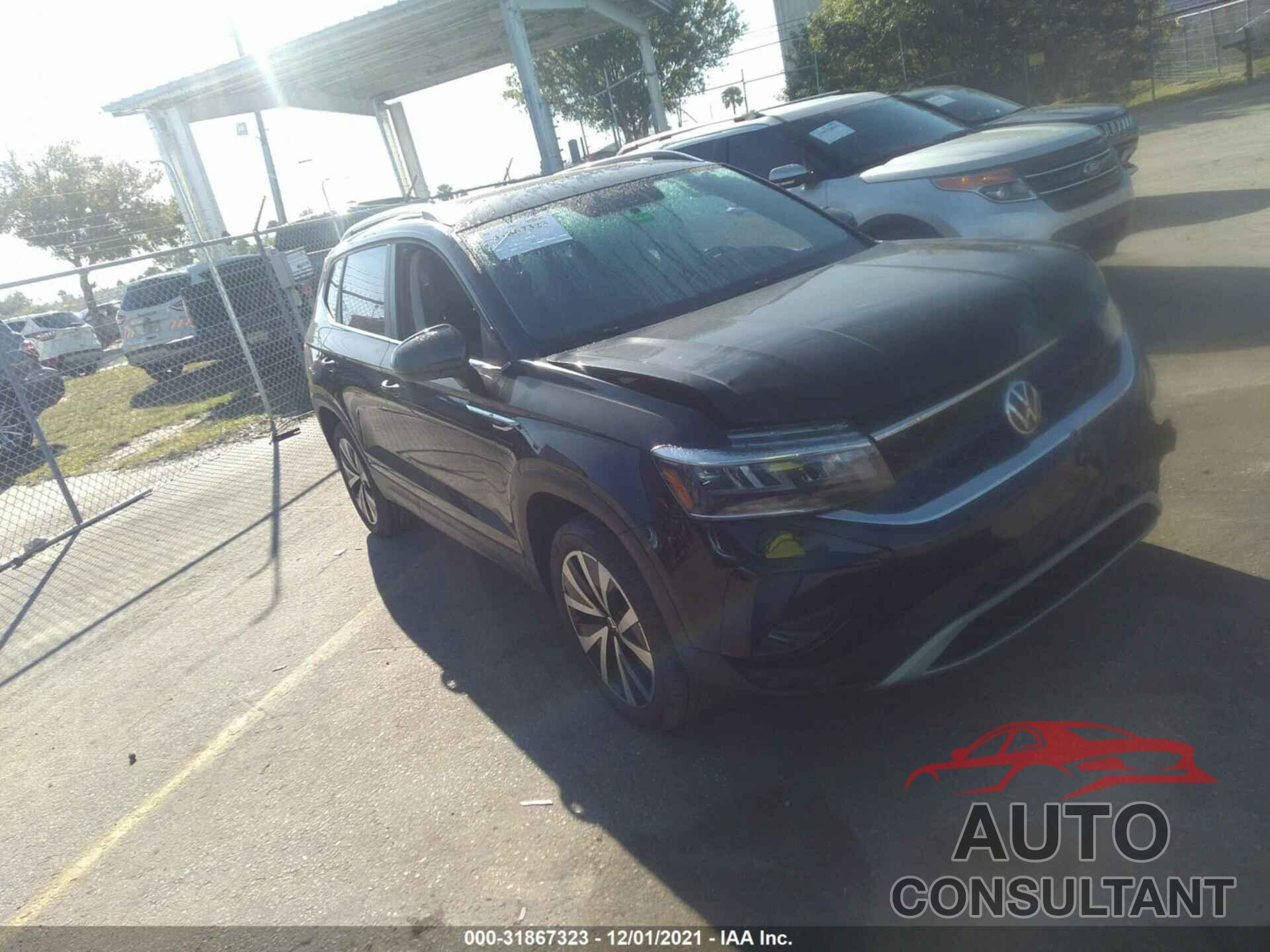 VOLKSWAGEN TAOS 2022 - 3VVTX7B23NM017591