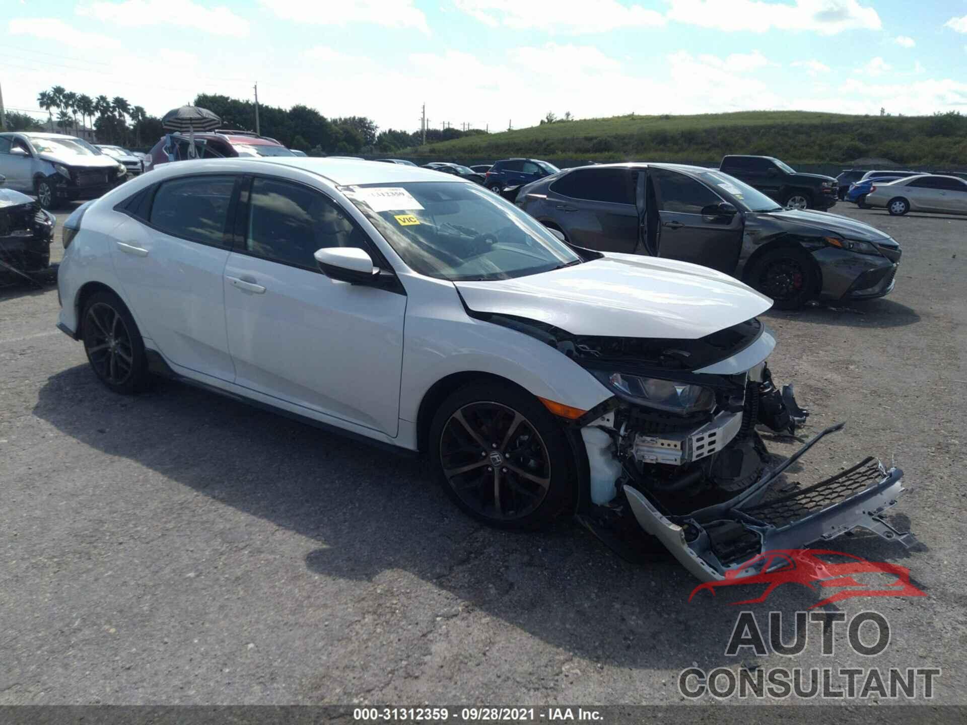 HONDA CIVIC HATCHBACK 2021 - SHHFK7H4XMU405874