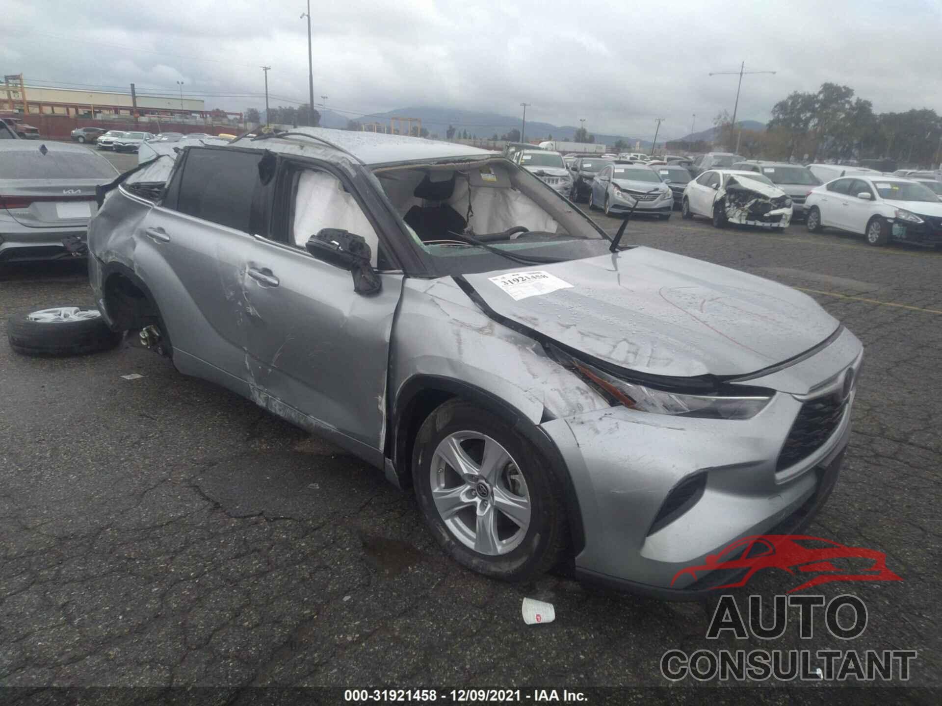 TOYOTA HIGHLANDER 2020 - 5TDCZRAH9LS016694