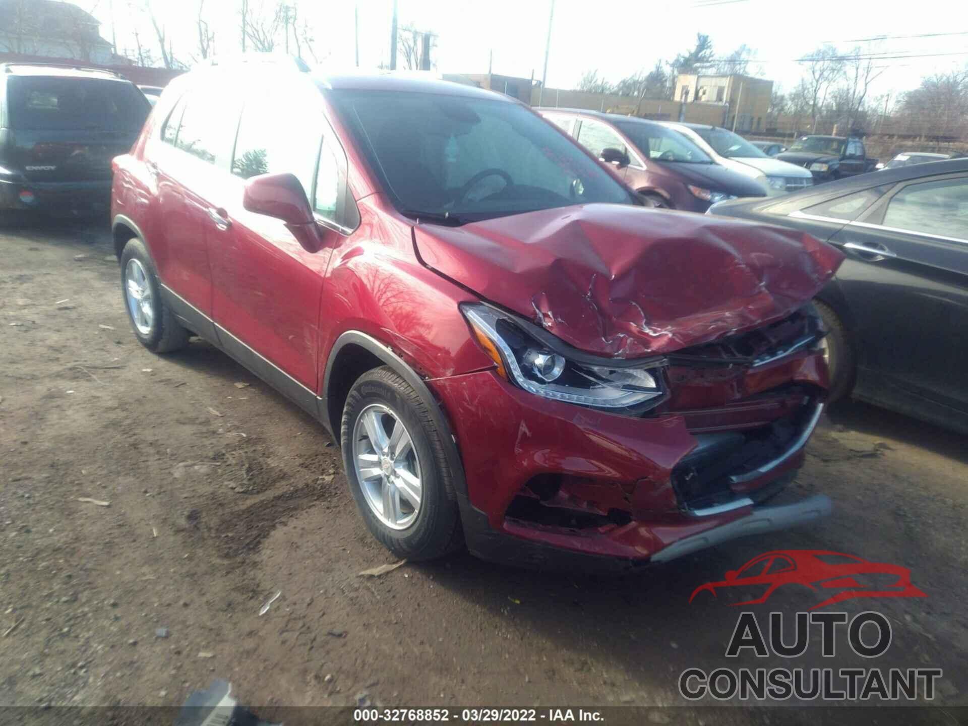 CHEVROLET TRAX 2018 - 3GNCJLSB2JL319812