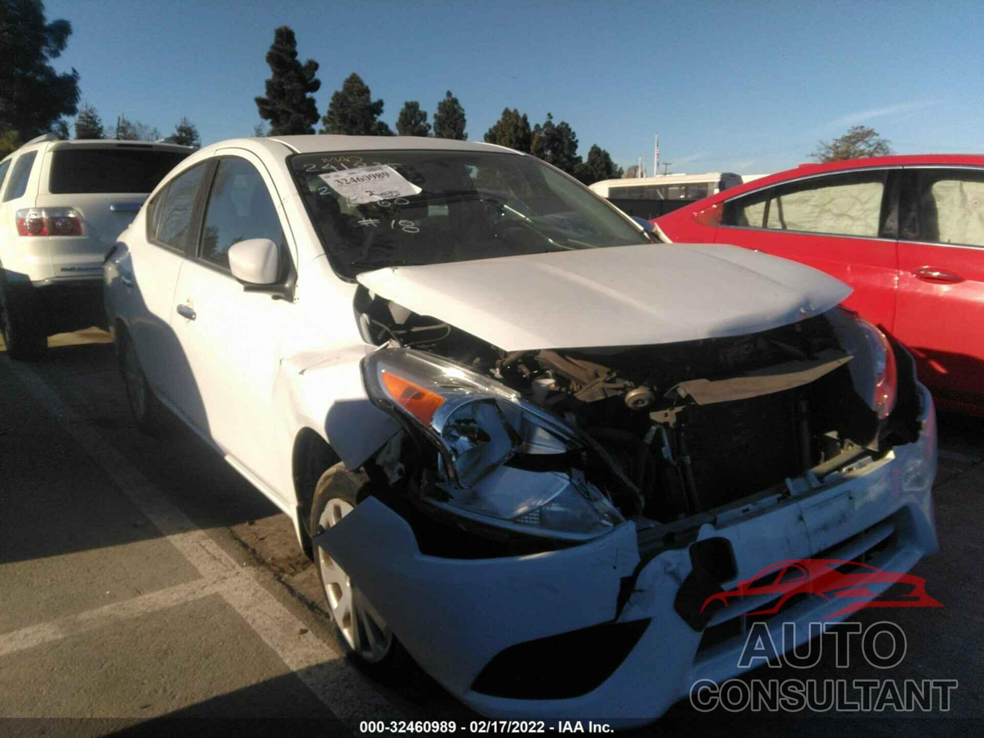 NISSAN VERSA 2016 - 3N1CN7AP6GL890751