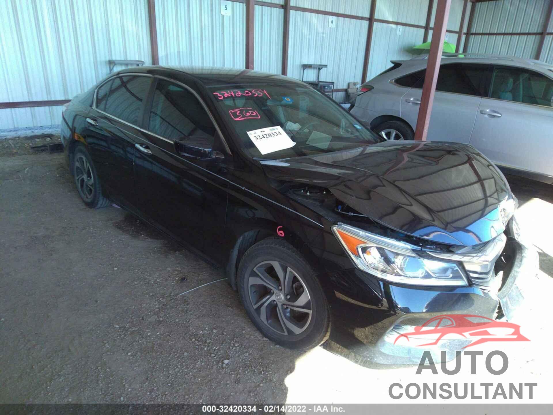 HONDA ACCORD SEDAN 2016 - 1HGCR2F32GA113602