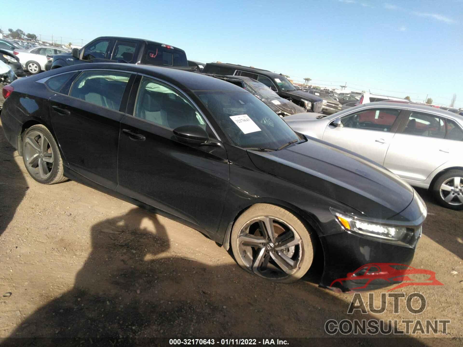 HONDA ACCORD SEDAN 2018 - 1HGCV1F30JA191809
