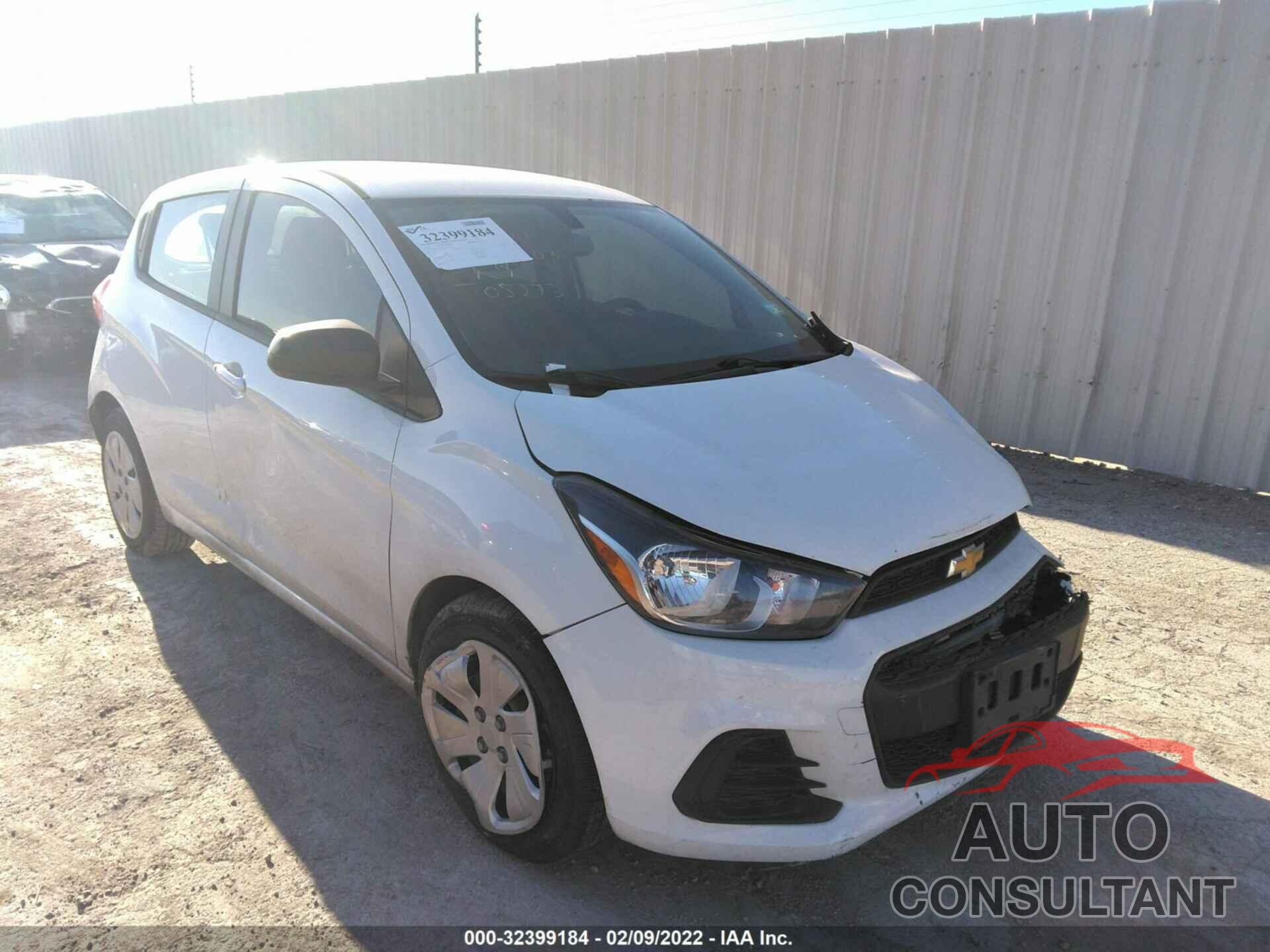 CHEVROLET SPARK 2017 - KL8CB6SA4HC705273