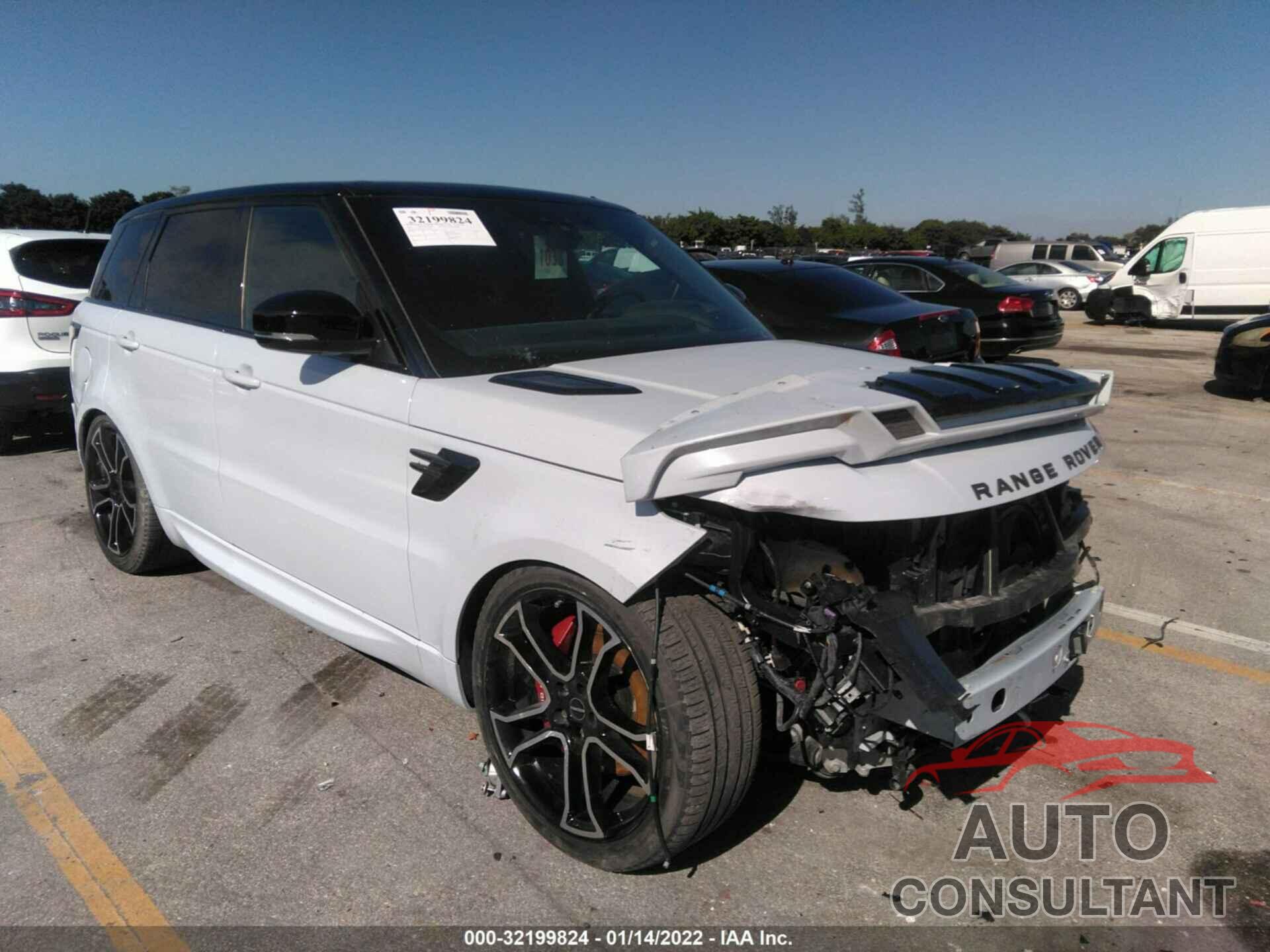 LAND ROVER RANGE ROVER SPORT 2019 - SALWR2RE3KA825501