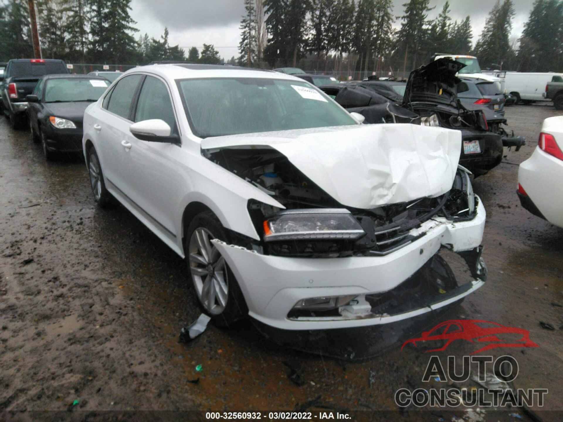 VOLKSWAGEN PASSAT 2017 - 1VWGT7A38HC017594