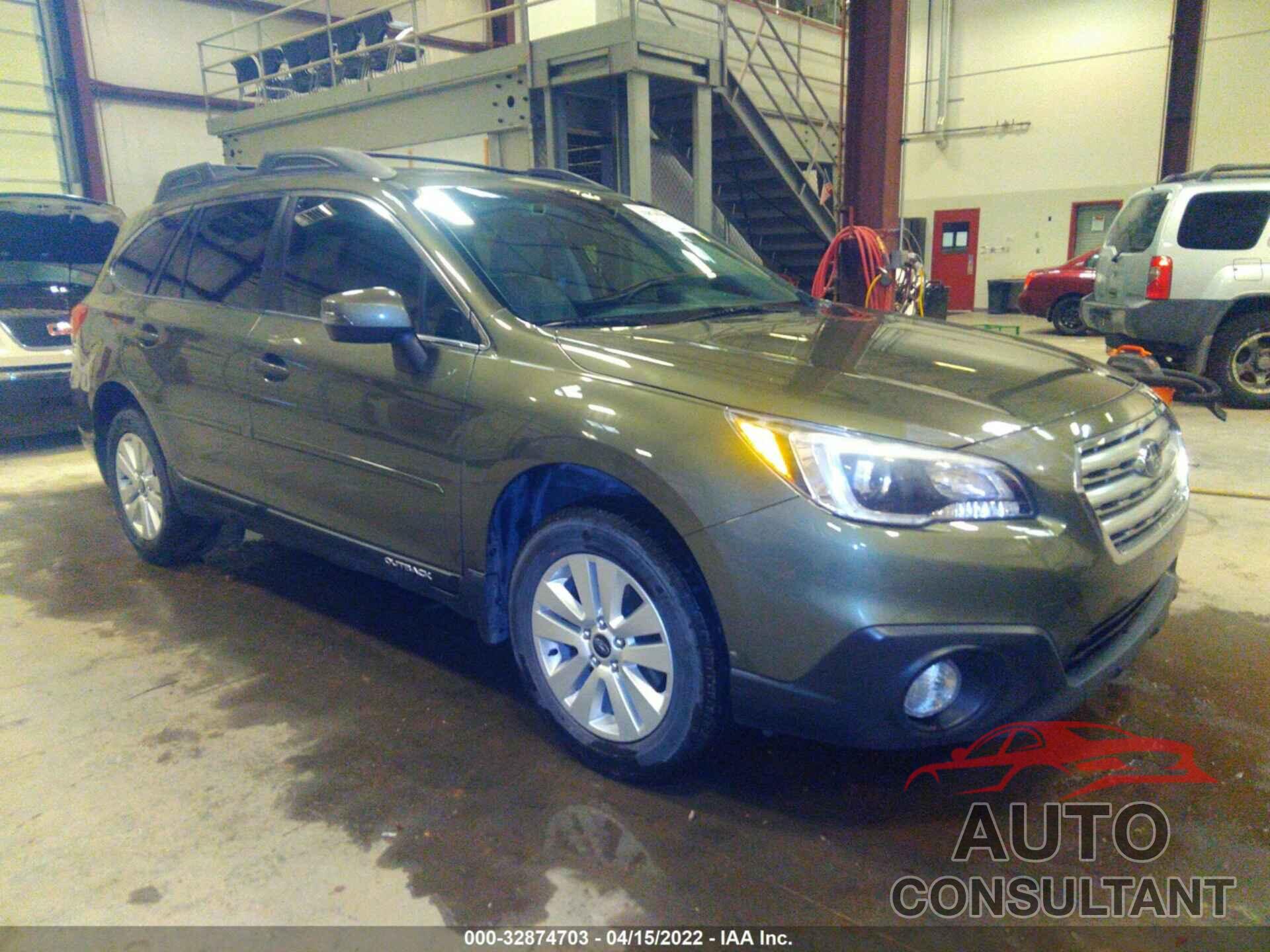 SUBARU OUTBACK 2017 - 4S4BSAHC7H3405382