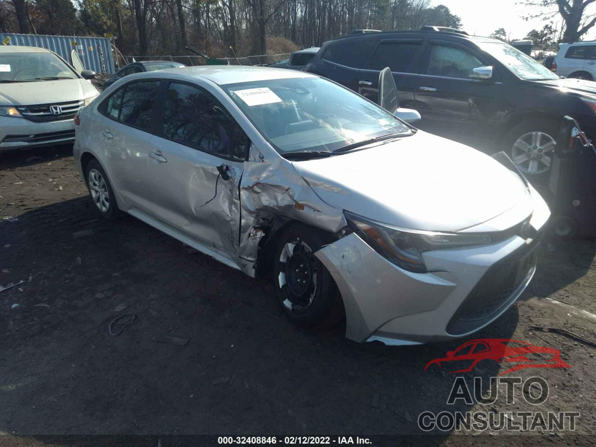 TOYOTA COROLLA 2020 - 5YFEPRAE6LP038116