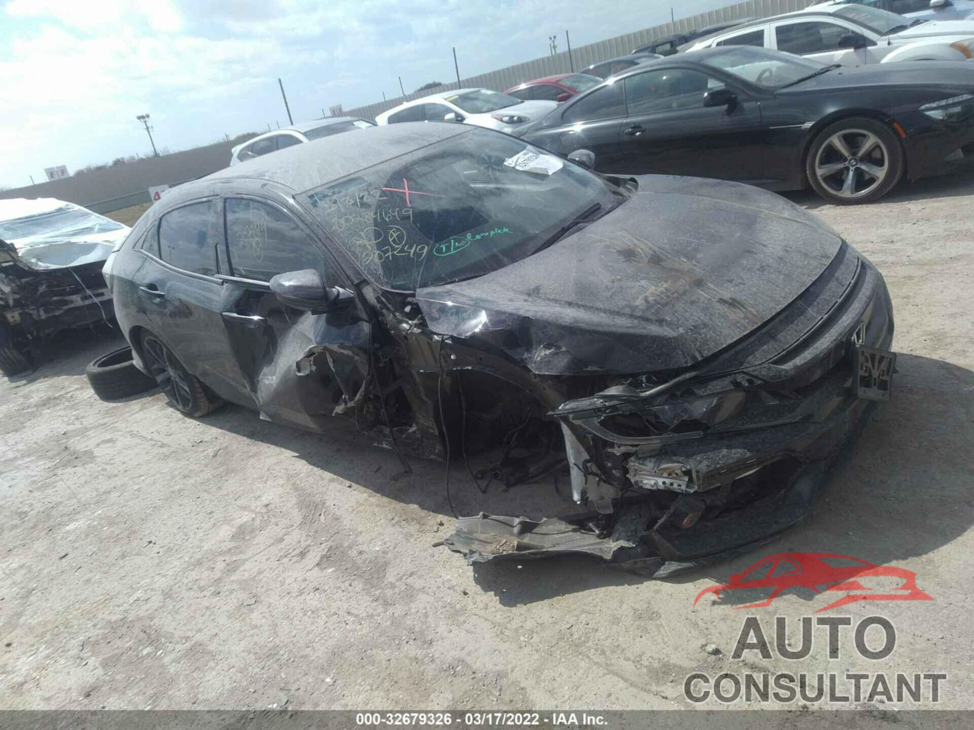 HONDA CIVIC HATCHBACK 2021 - SHHFK7H45MU207249
