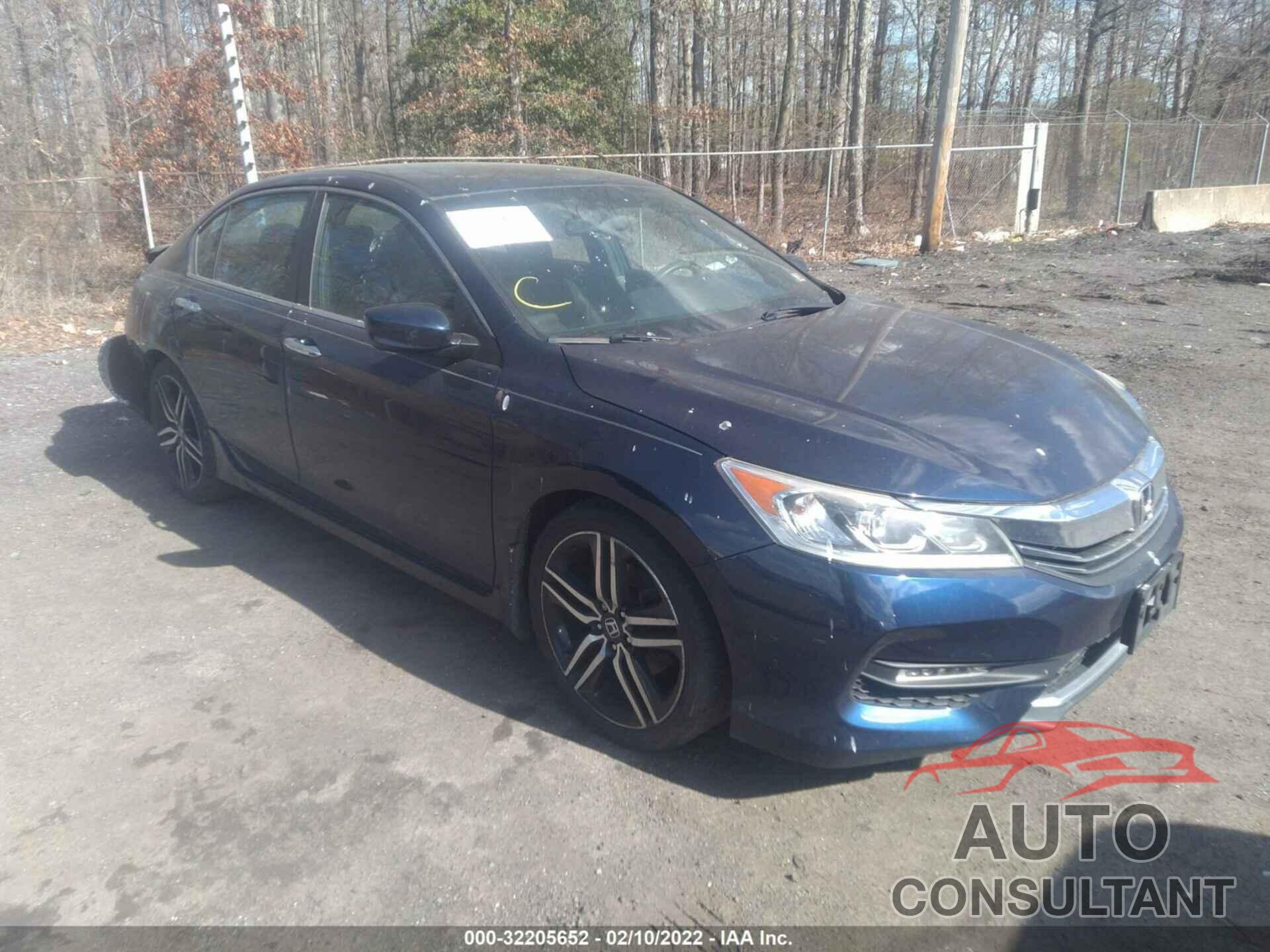 HONDA ACCORD SEDAN 2016 - 1HGCR2F58GA036042