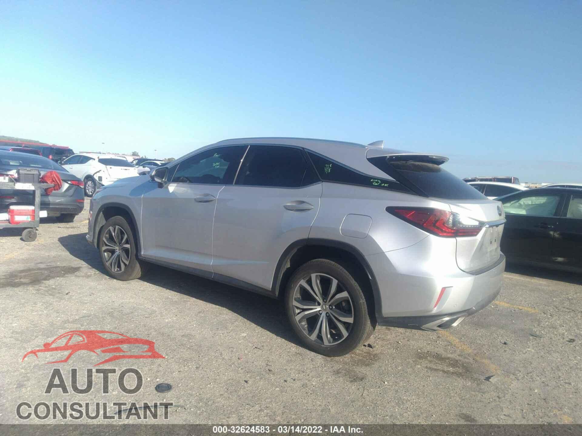 LEXUS RX 2017 - 2T2ZZMCA9HC053964