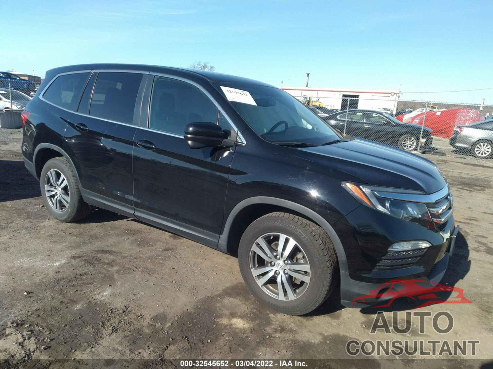 HONDA PILOT 2017 - 5FNYF6H55HB083989