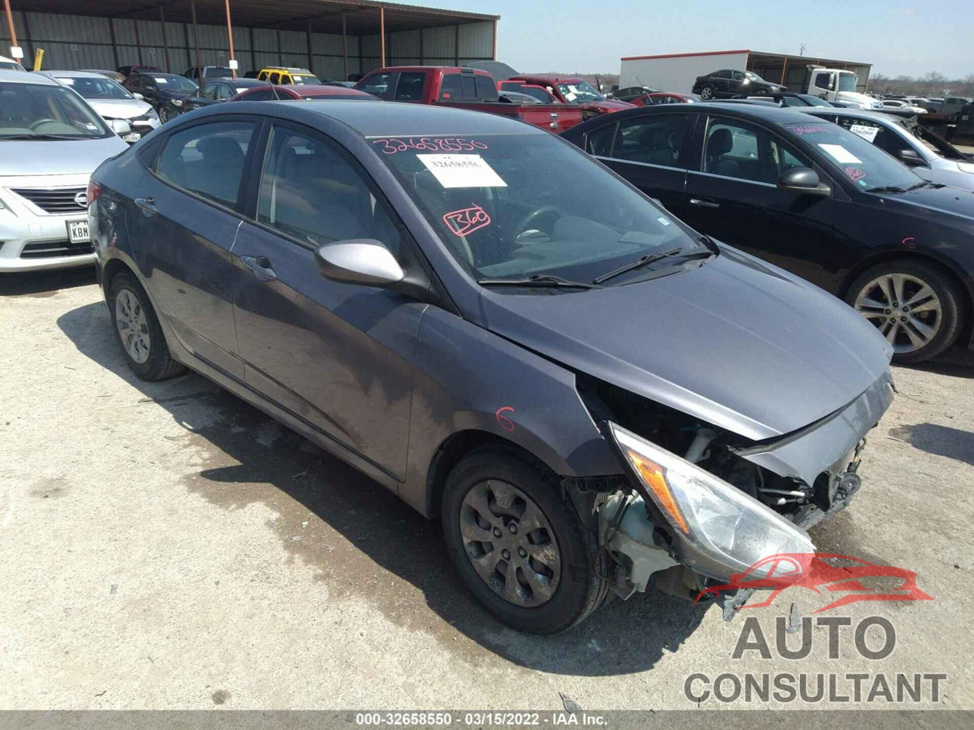 HYUNDAI ACCENT 2016 - KMHCT4AE8GU059544