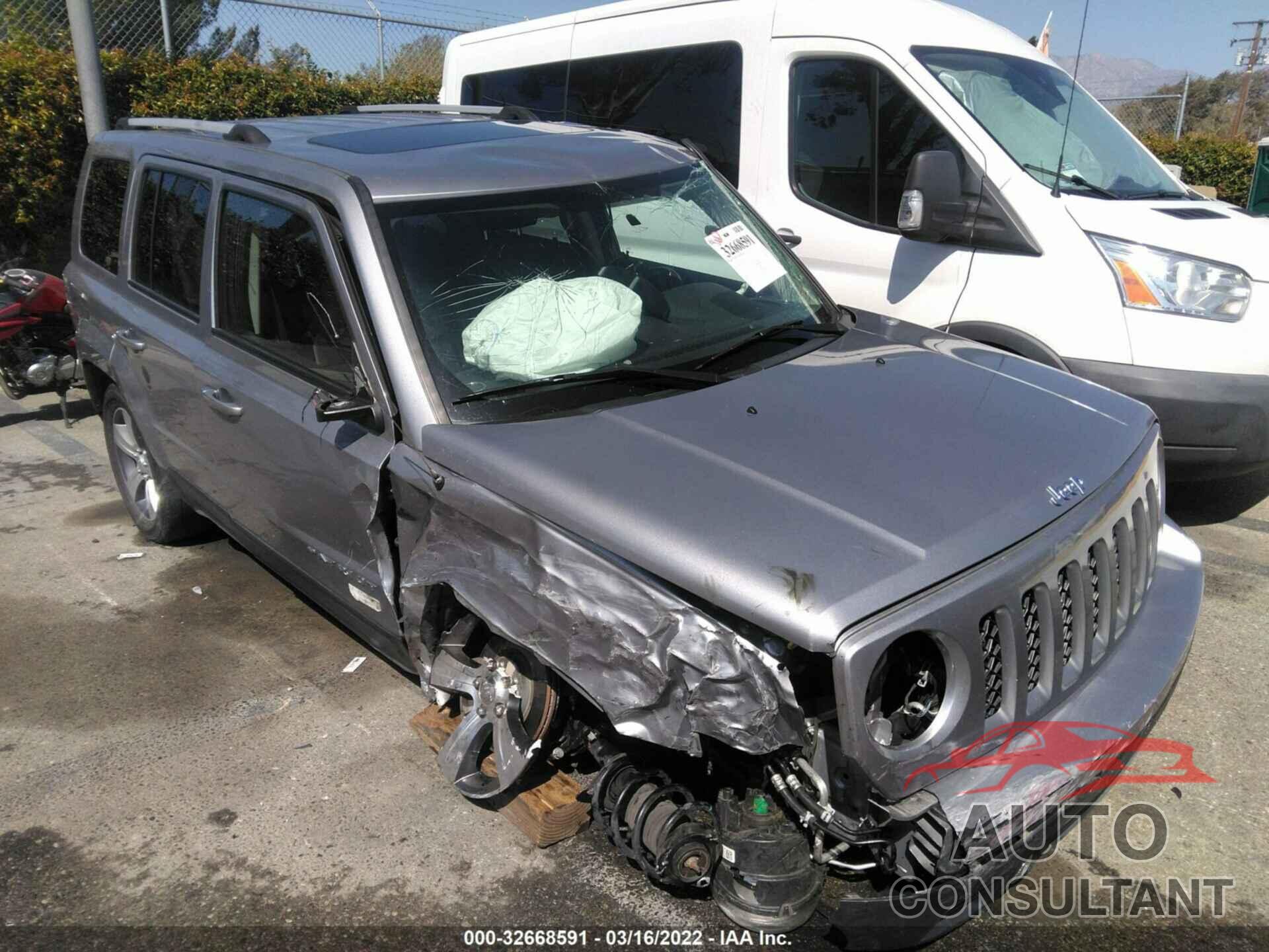 JEEP PATRIOT 2017 - 1C4NJRFB2HD159686