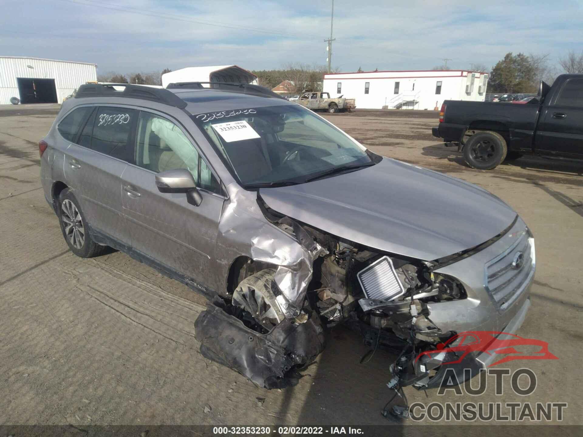 SUBARU OUTBACK 2017 - 4S4BSANC8H3421241