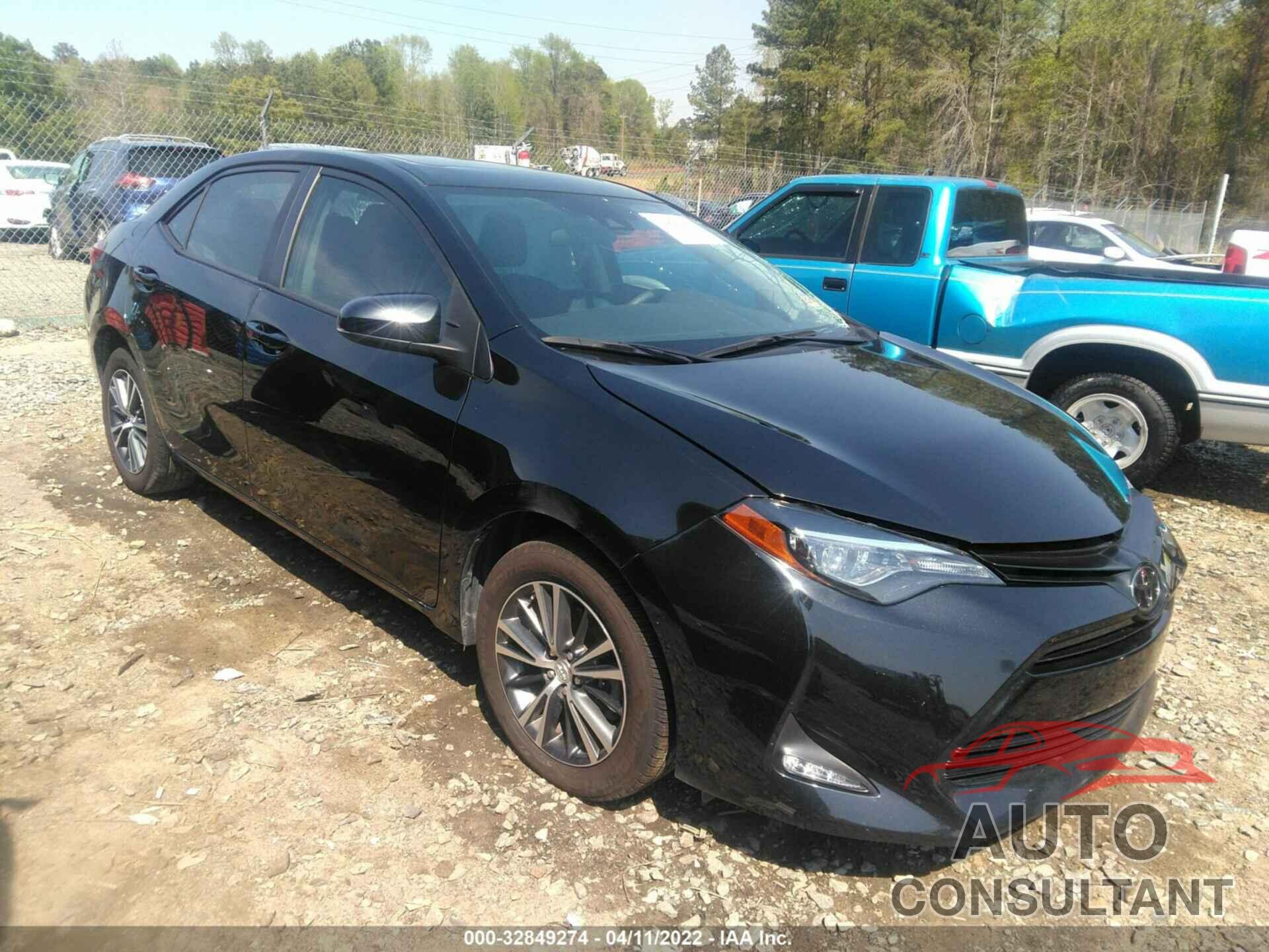 TOYOTA COROLLA 2019 - 2T1BURHE0KC222516