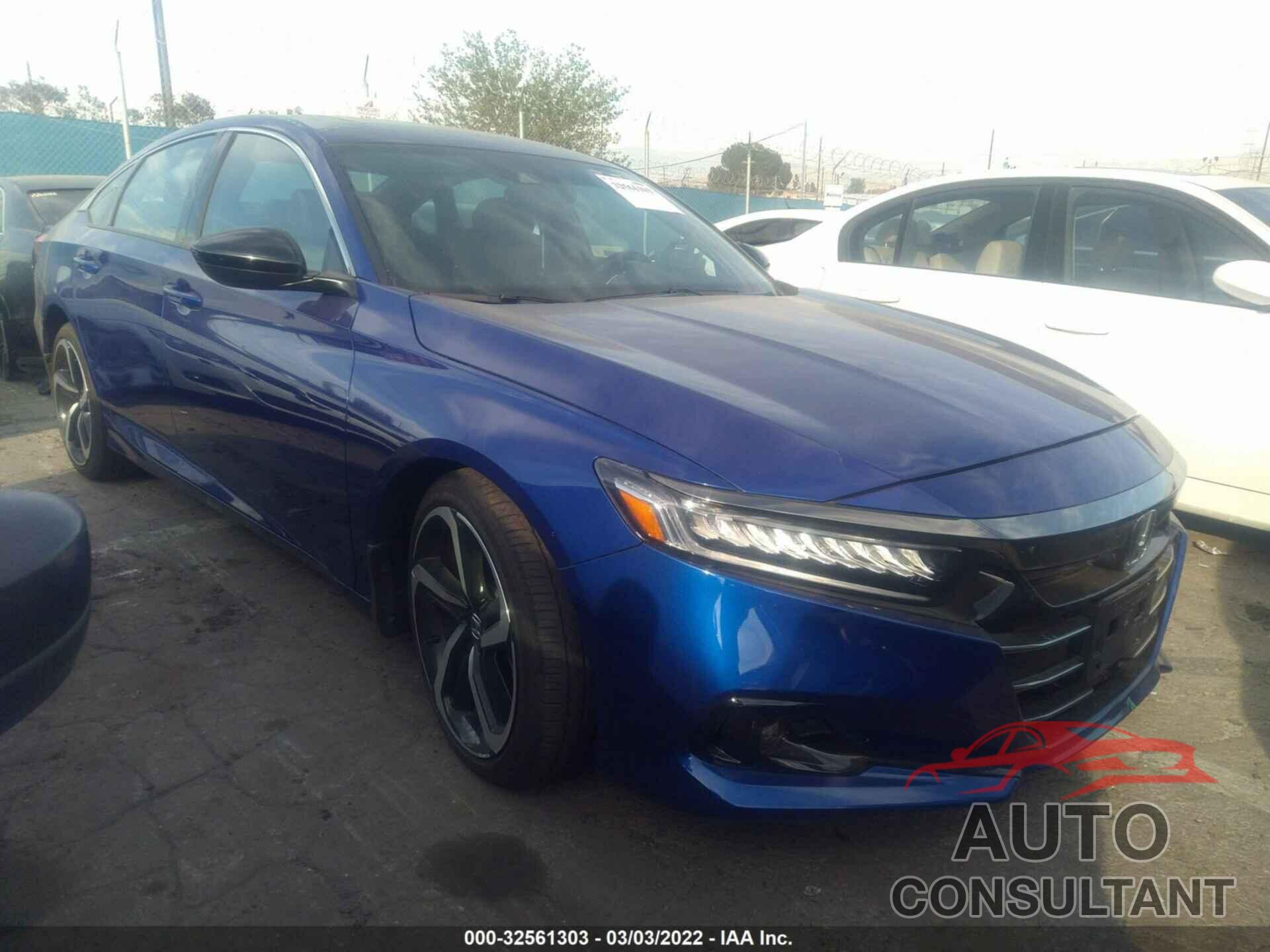 HONDA ACCORD SEDAN 2021 - 1HGCV2F33MA013466