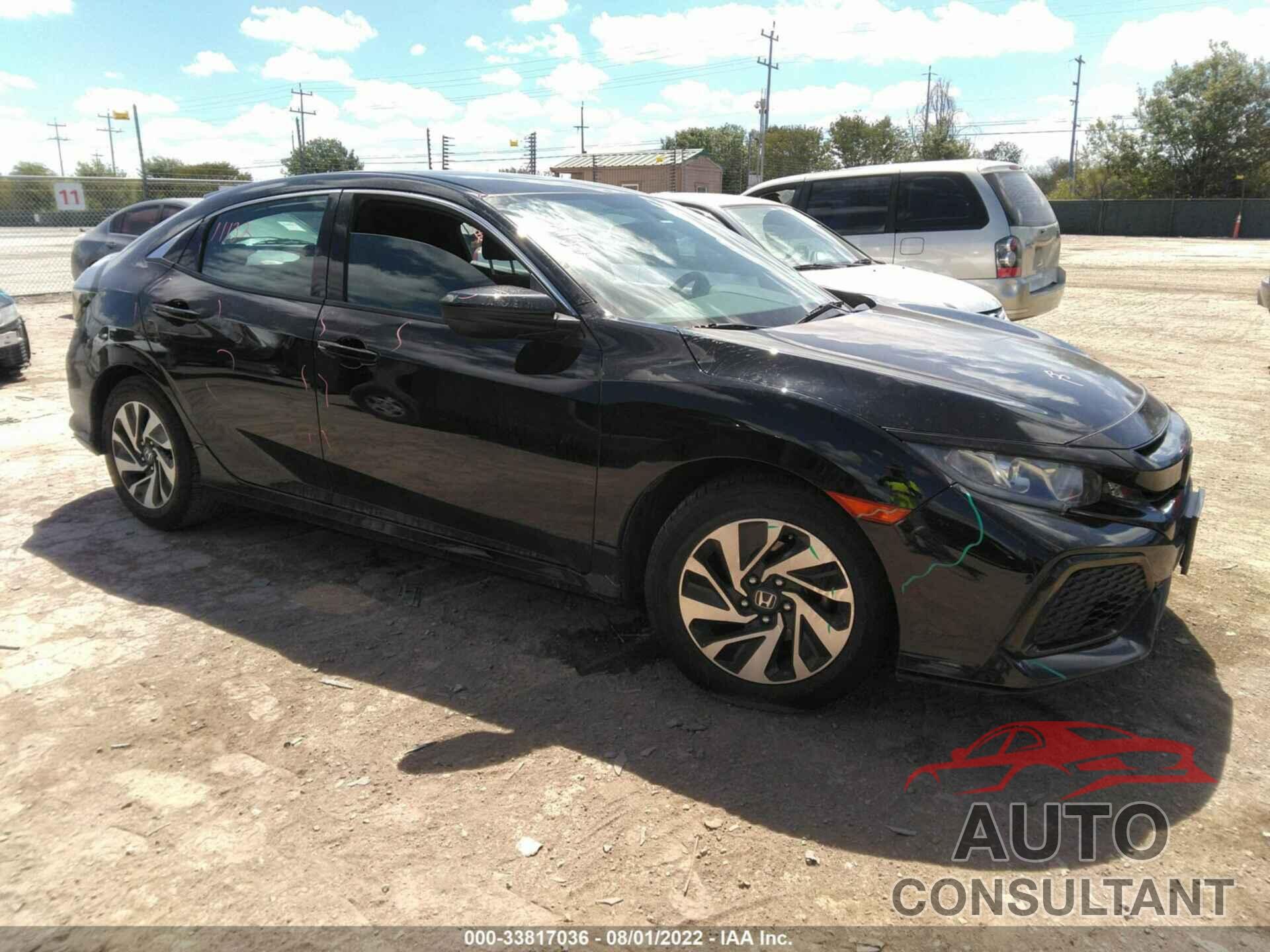 HONDA CIVIC HATCHBACK 2017 - SHHFK7H28HU229542