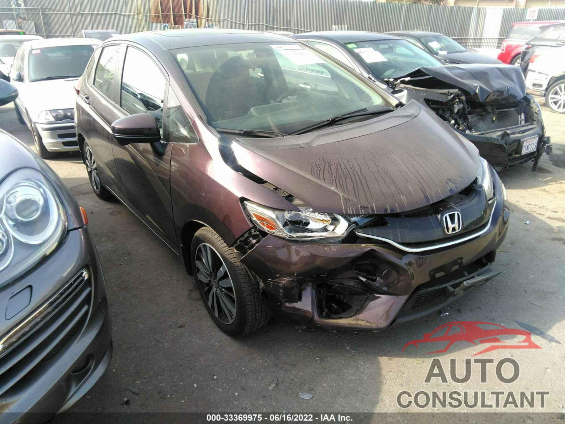 HONDA FIT 2017 - JHMGK5H78HS010166