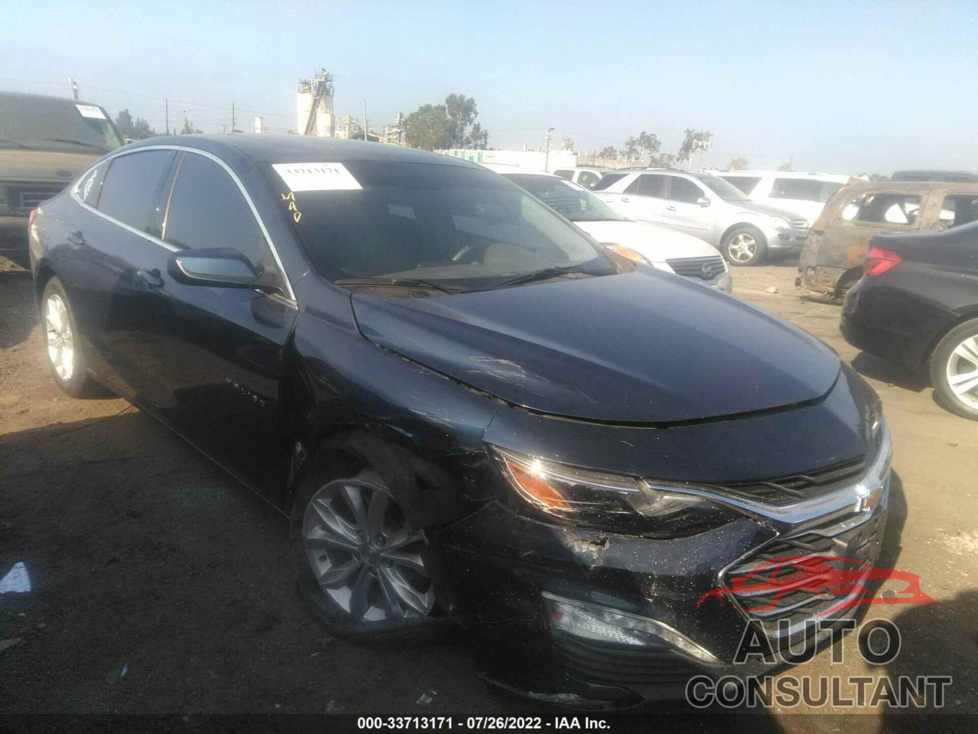 CHEVROLET MALIBU 2020 - 1G1ZD5STXLF067263