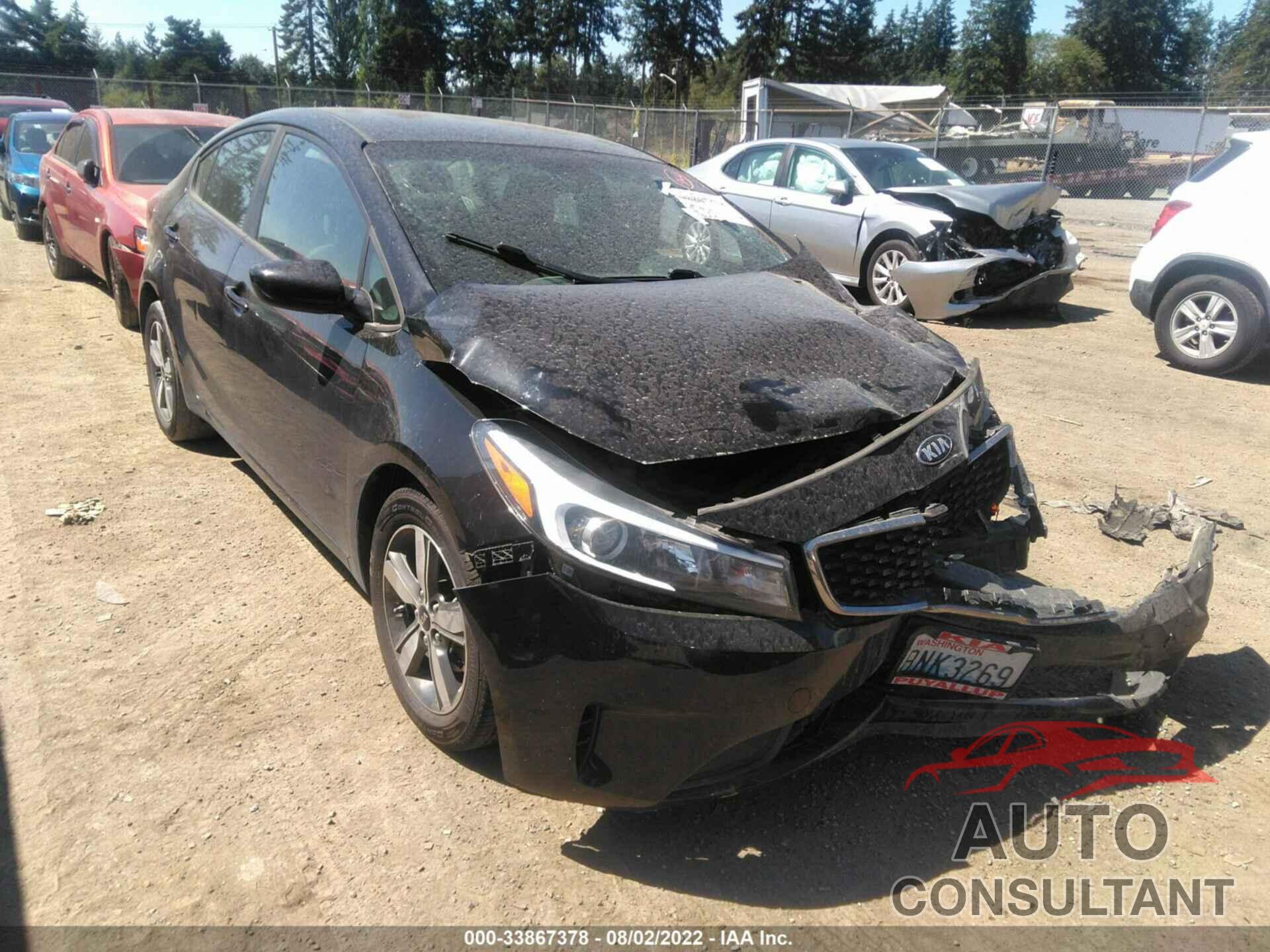 KIA FORTE 2018 - 3KPFL4A72JE242608