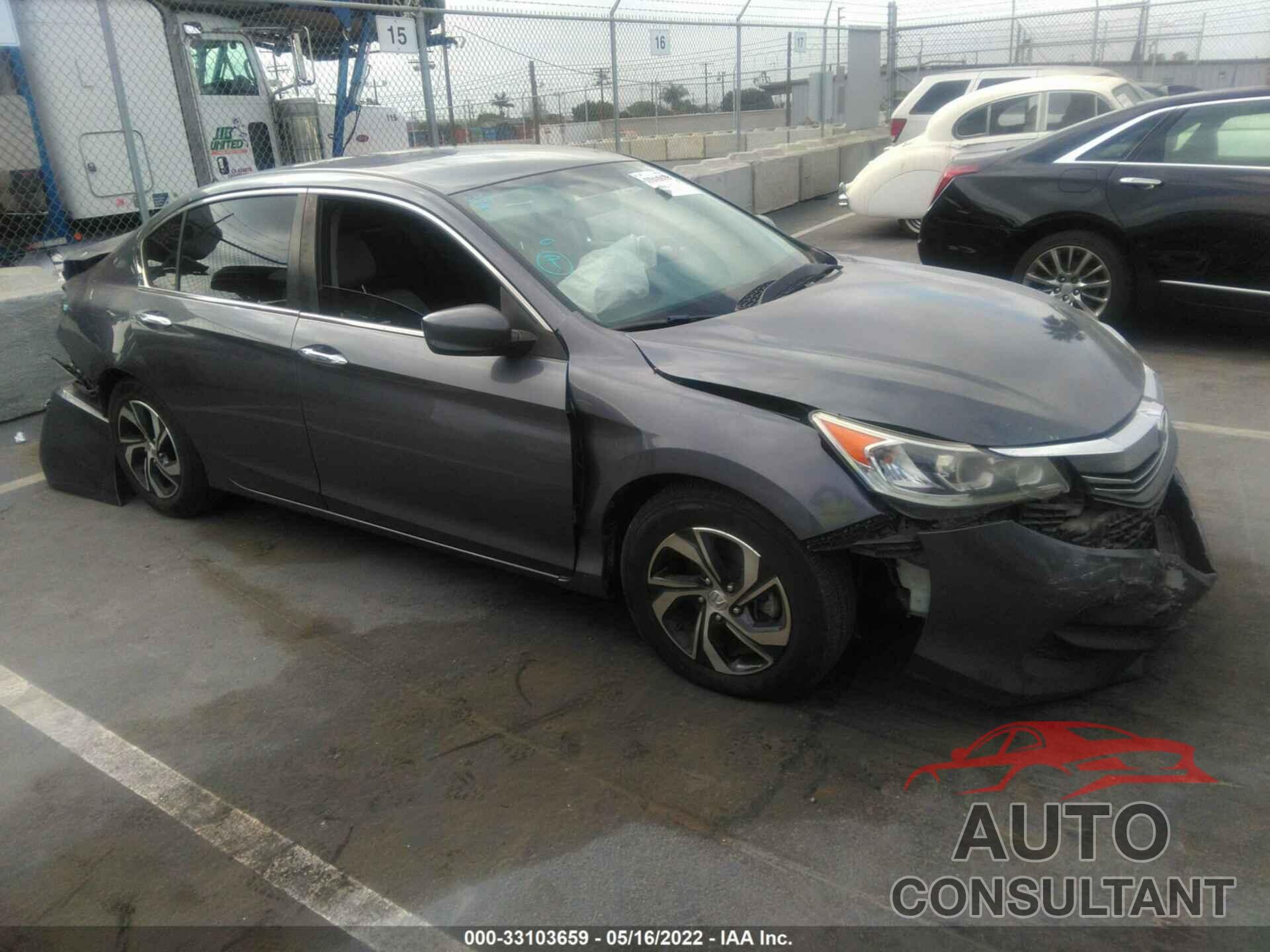 HONDA ACCORD SEDAN 2016 - 1HGCR2F39GA094191