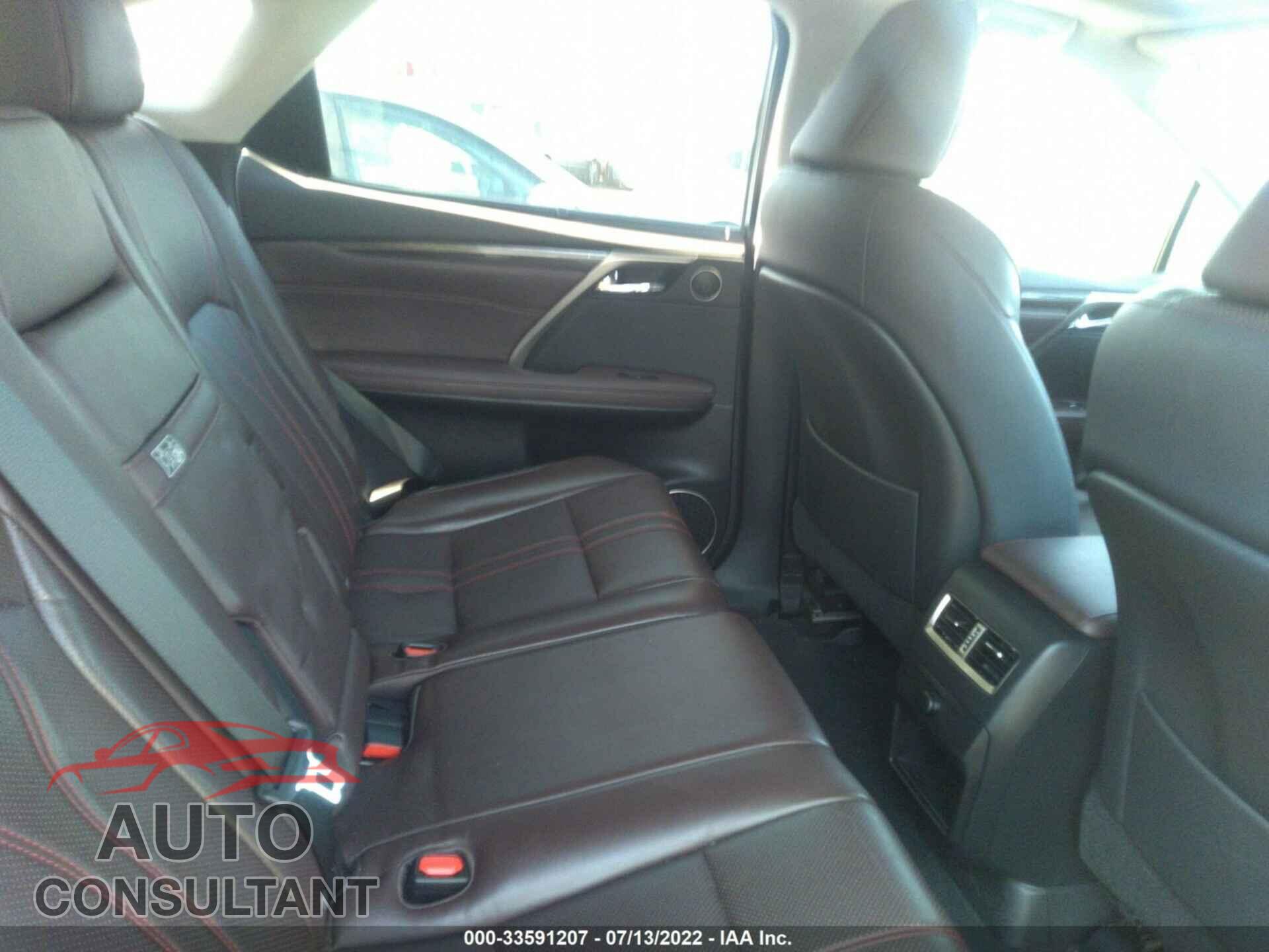 LEXUS RX 2017 - 2T2BGMCA4HC011774