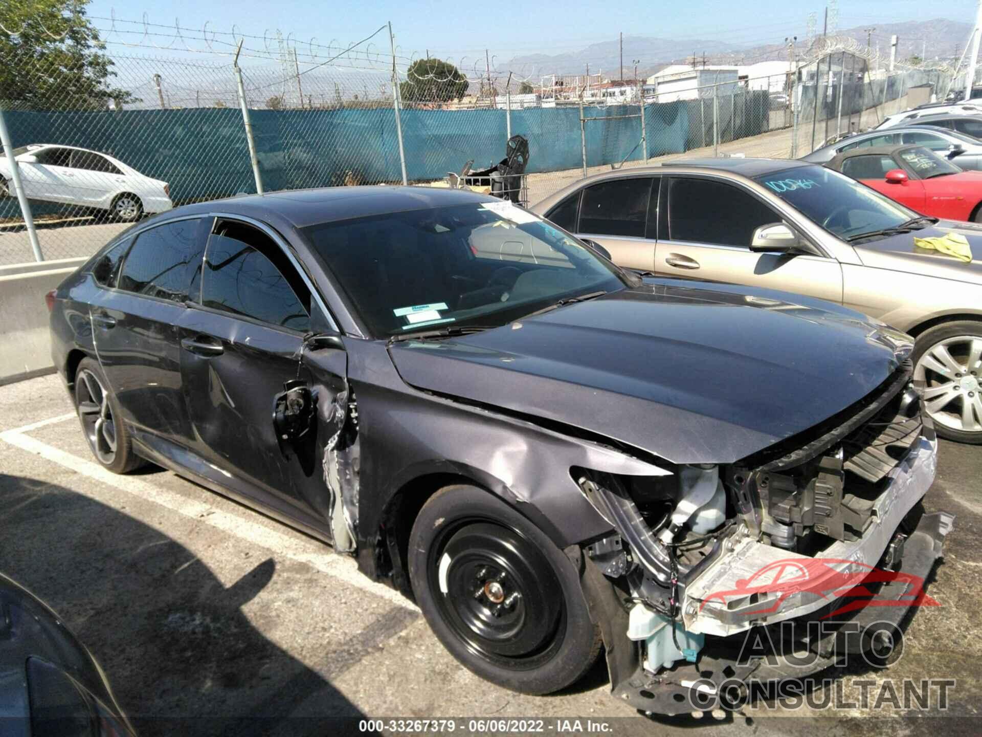 HONDA ACCORD SEDAN 2020 - 1HGCV2F38LA013316