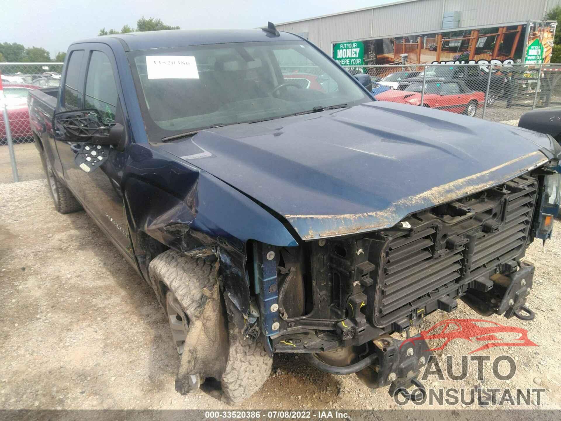 CHEVROLET SILVERADO 1500 2017 - 1GCVKREC7HZ114544