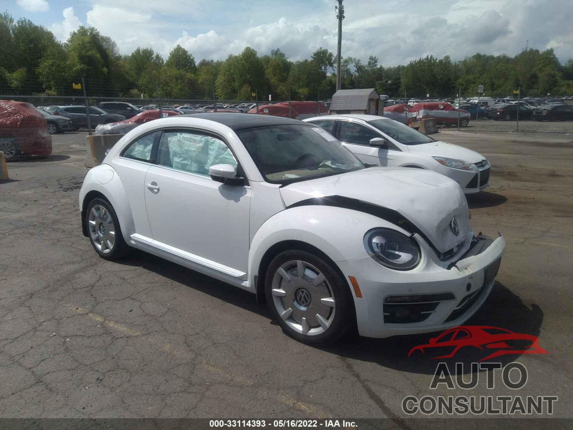 VOLKSWAGEN BEETLE 2019 - 3VWJD7AT3KM717077