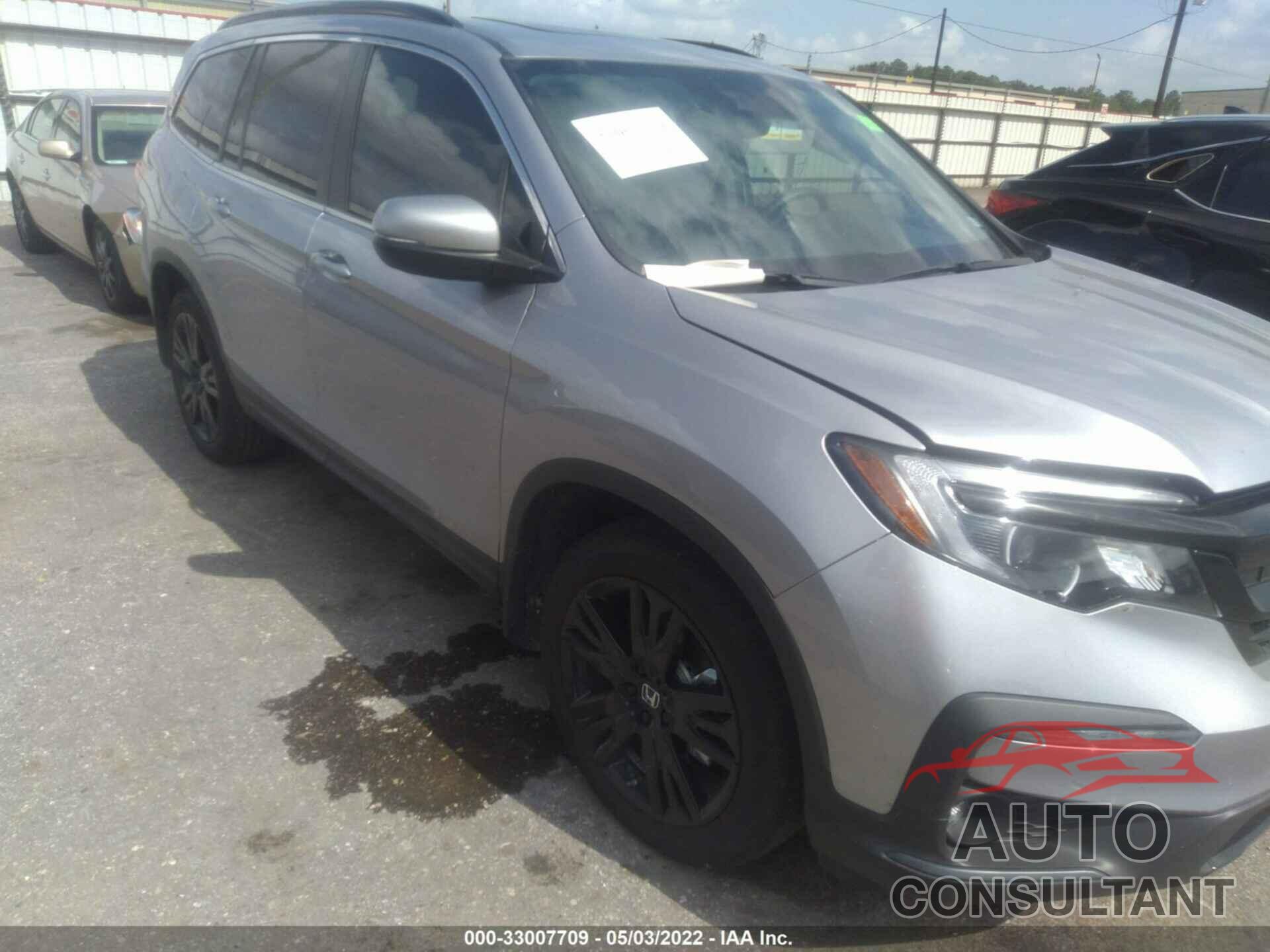 HONDA PILOT 2022 - 5FNYF5H28NB016430