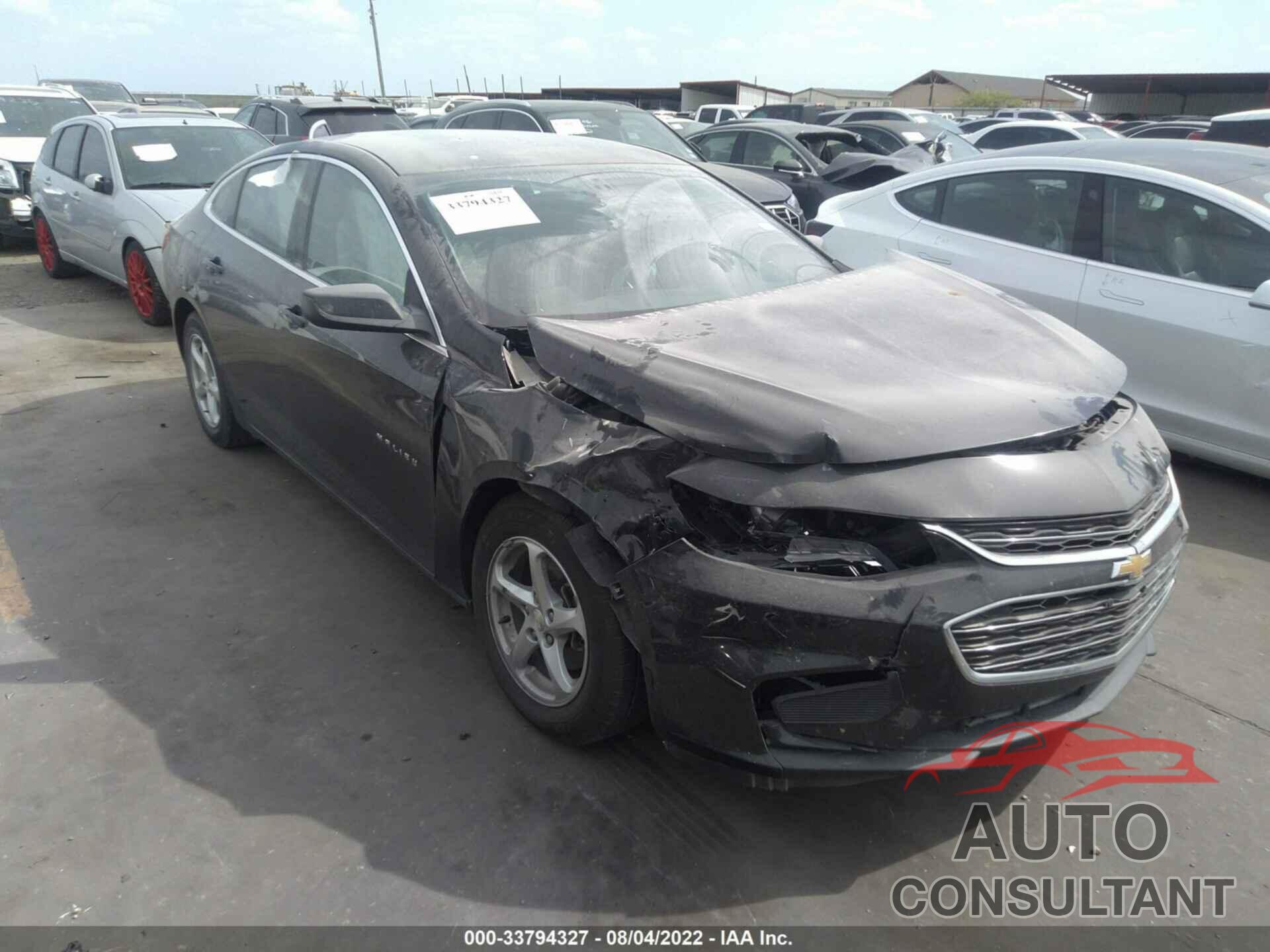 CHEVROLET MALIBU 2017 - 1G1ZB5ST3HF291987