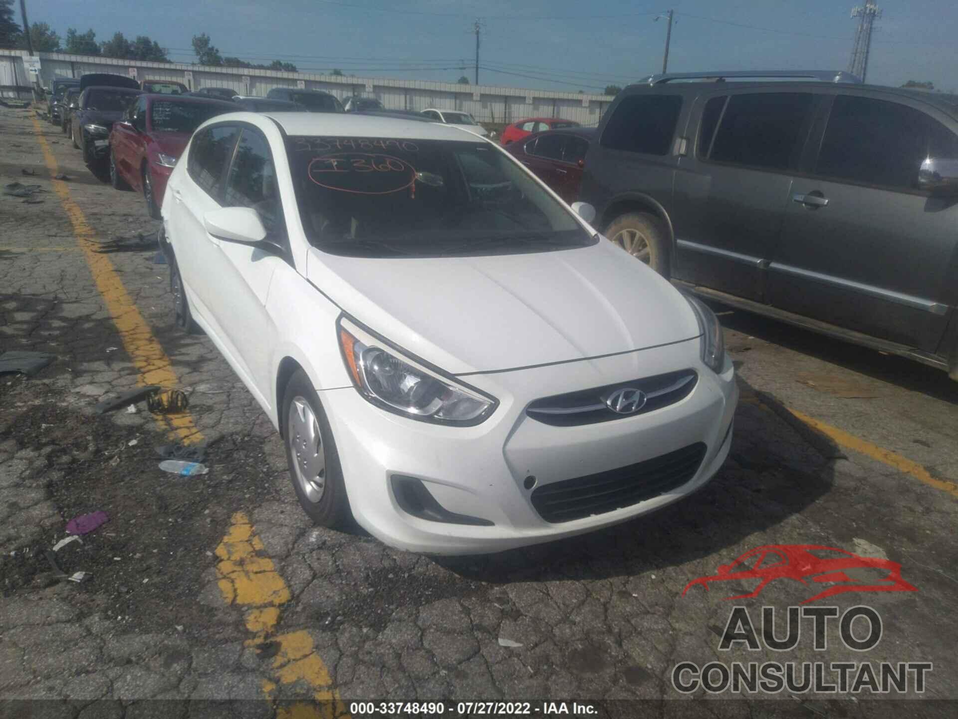 HYUNDAI ACCENT 2015 - KMHCT5AE2FU213055