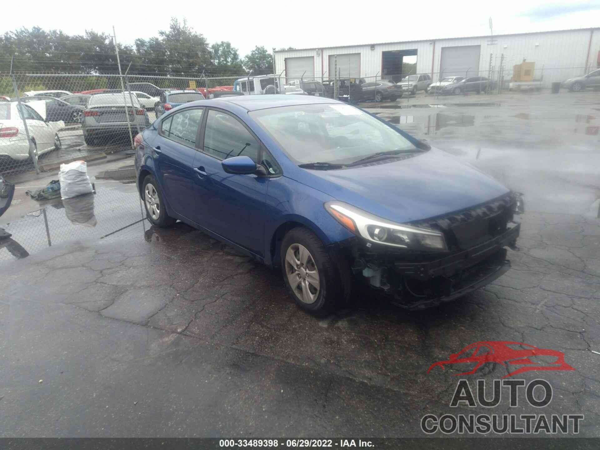 KIA FORTE 2017 - 3KPFK4A78HE112538