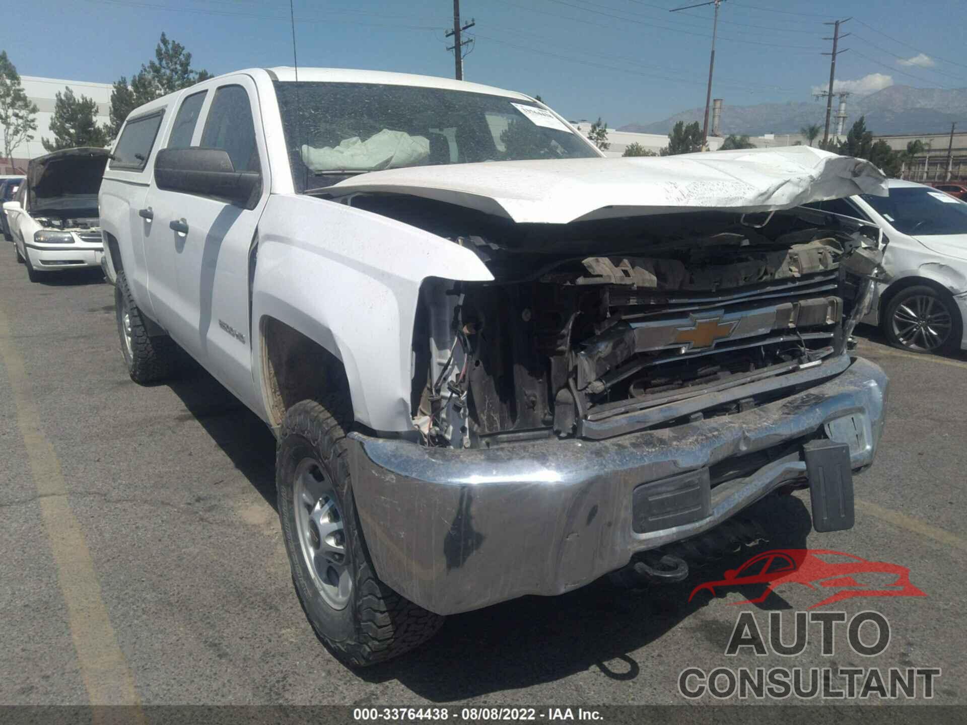 CHEVROLET SILVERADO 2500HD 2018 - 1GC2KUEG6JZ230090