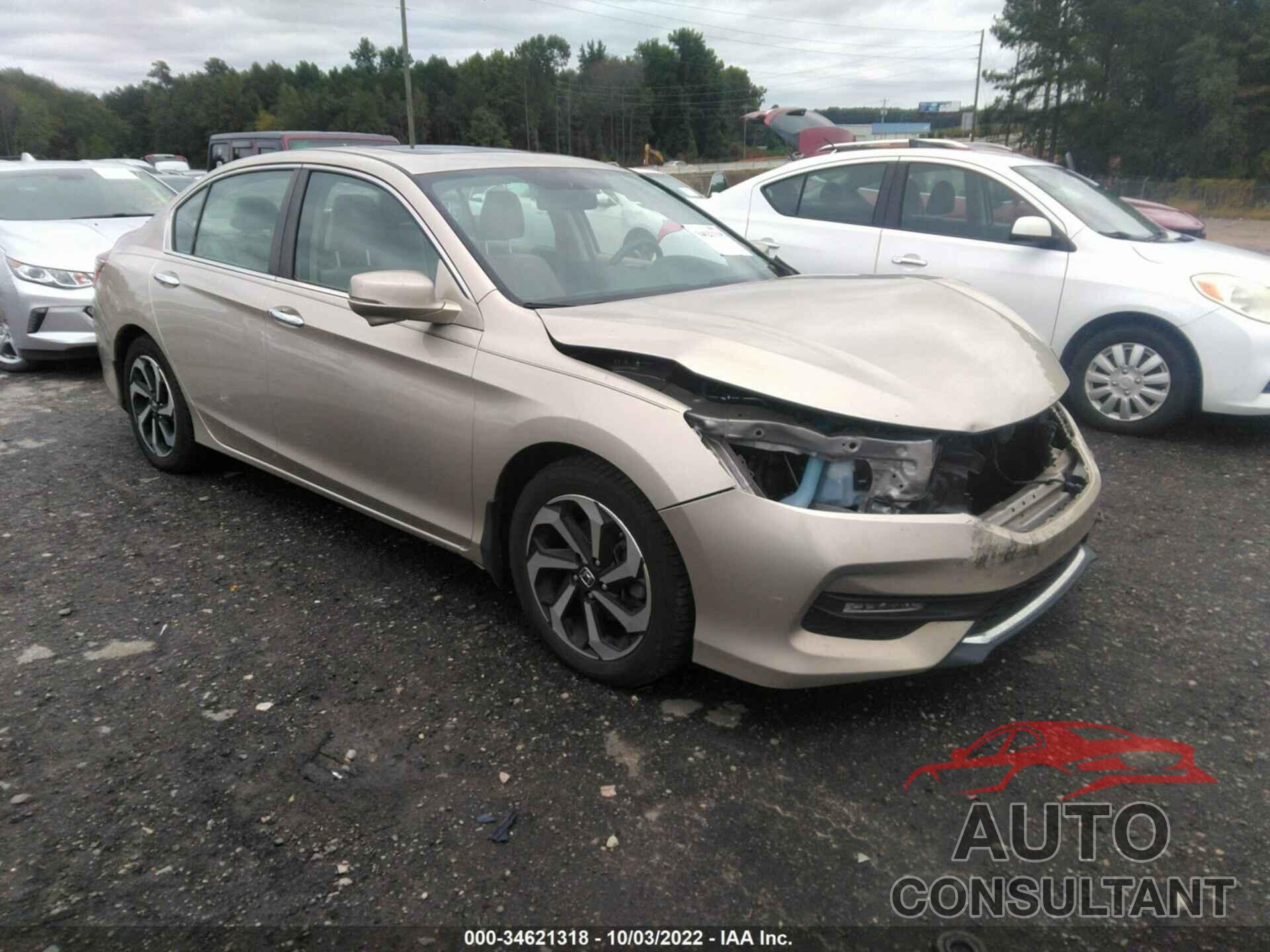 HONDA ACCORD SEDAN 2017 - 1HGCR2F72HA086504