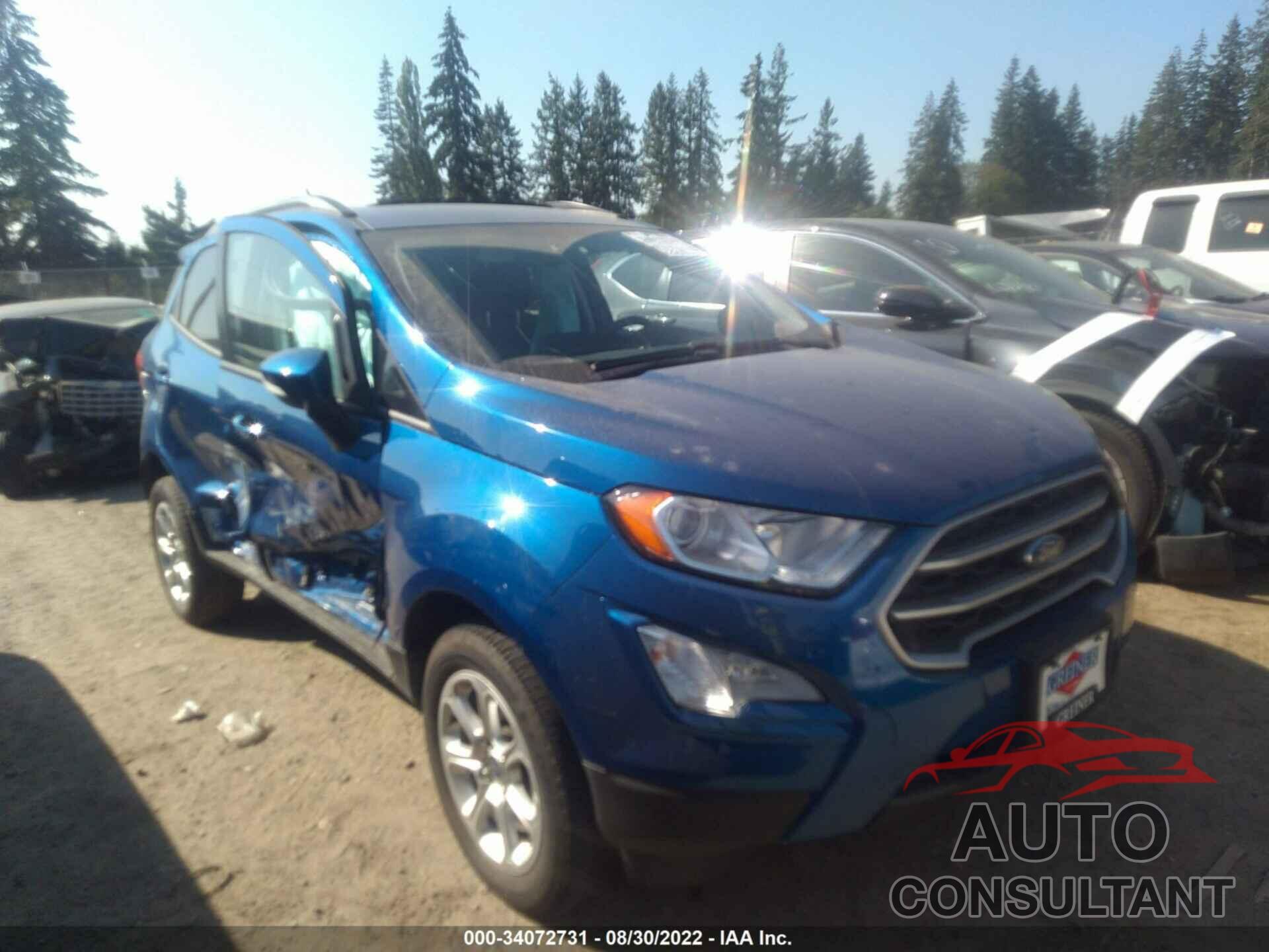 FORD ECOSPORT 2021 - MAJ6S3GL3MC451374